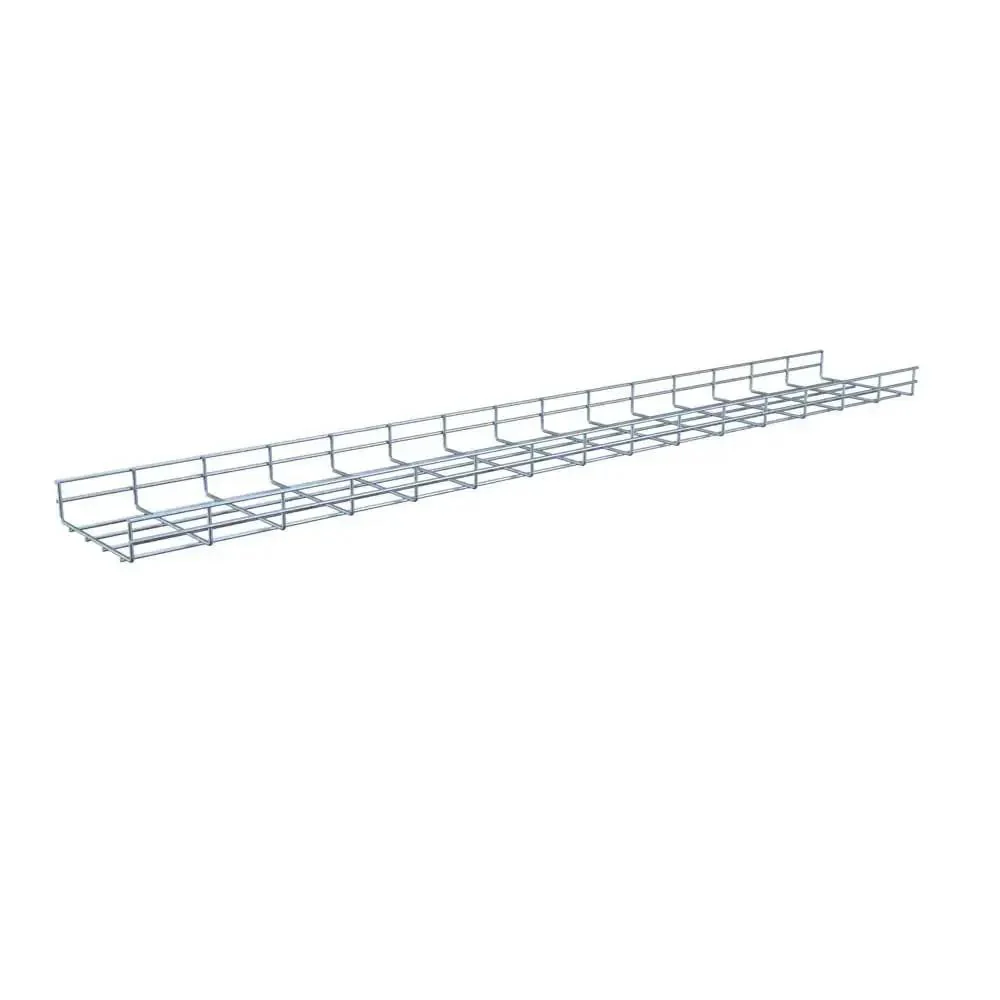Heavy Duty Wire Mesh Cable Tray Electro Zinc Plated Silver Steel For Easy Cable Organization 1.97 In By 7.88 In By 59.06 In 2 Pack Cut For Custom Configs Built To Last And Corrosion Resistant For Data And Power Cables - Image 5