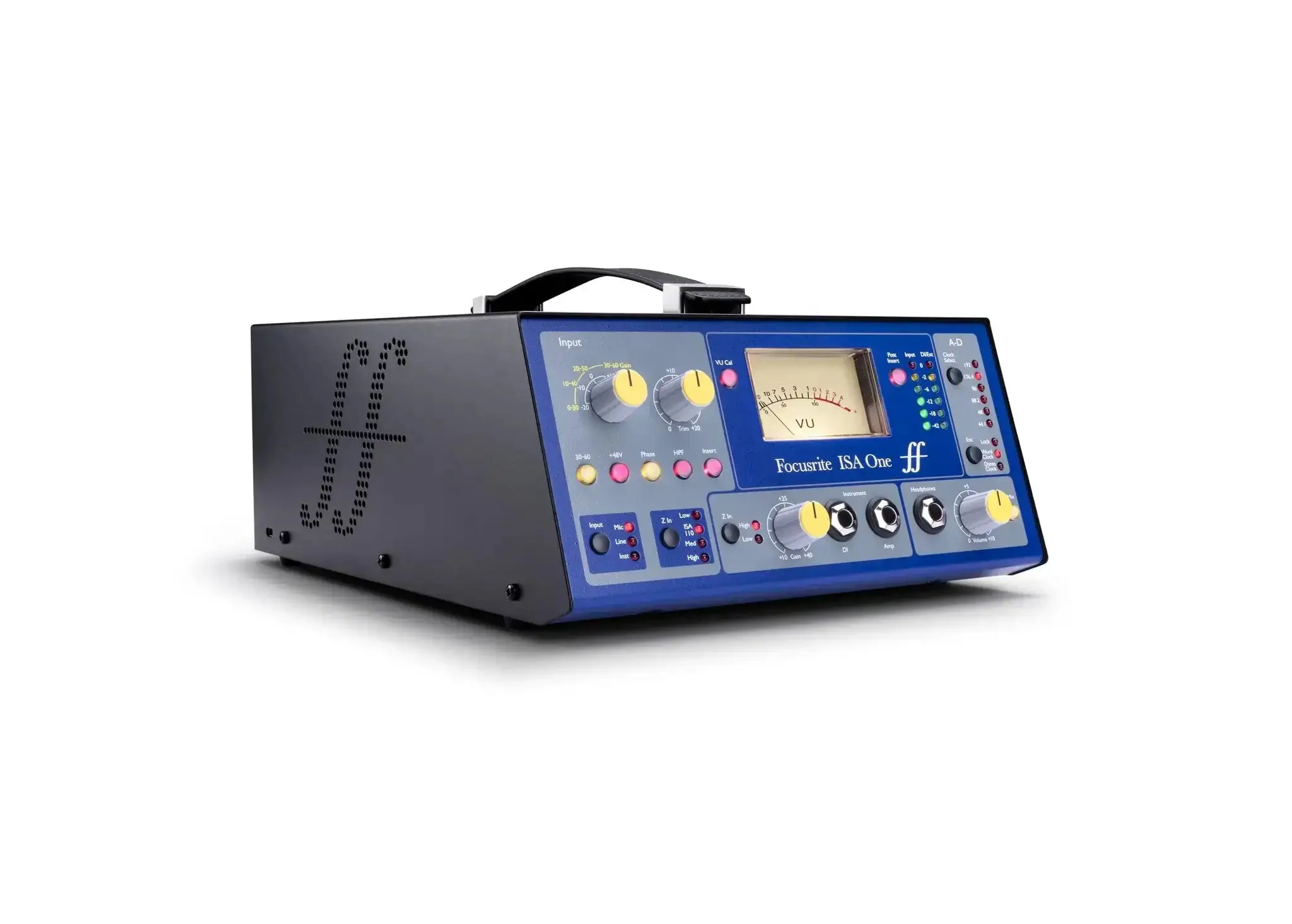 Heritage Microphone Preamplifier With Independent DI Variable Impedance Selector And Independent Headphone Amp For Studio Grade Tracking Warm Transformer Based Tone And Flexible Pro Grade Connectivity - Image 3