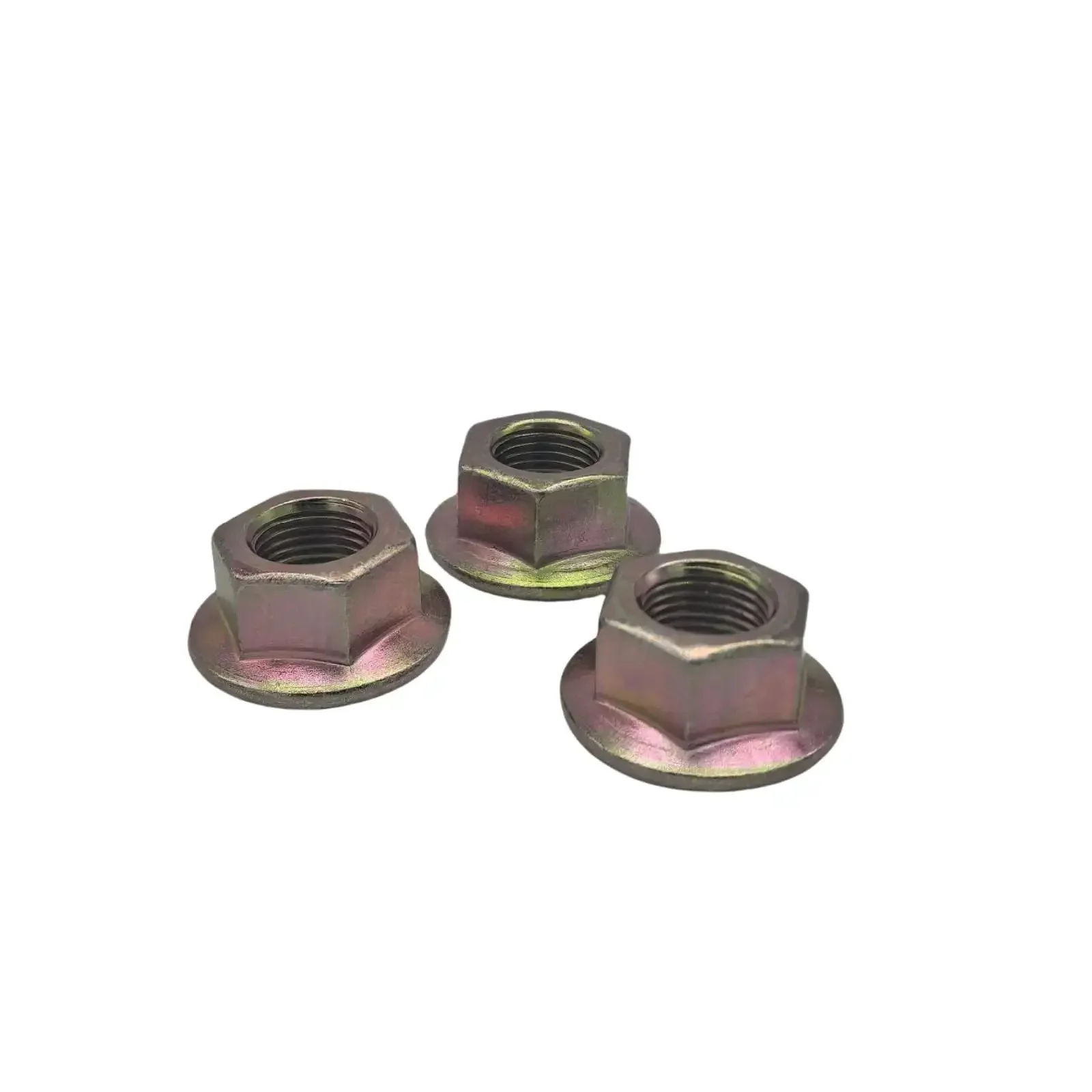 Hex Flange Nut Set 912-0417 912-0417A 712-0417 712-0417A Fits MTD E20 Craftsman Troy-Bilt Cub Cadet Toro Zero Turn Mower RZT 50 RZT 54 RZT 42 3 Pack Replacement Hardware - Image 2