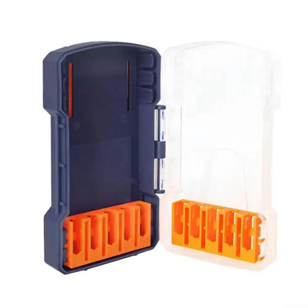 Hex Shank Drill Bit Organizer Case With Quick Release Slots Grab And Go Portable 10 Slot Storage Box In Blue For Bits And Tap Accessories Durable Plastic Bit Holder For Secure Transport And Easy Access - Image 5