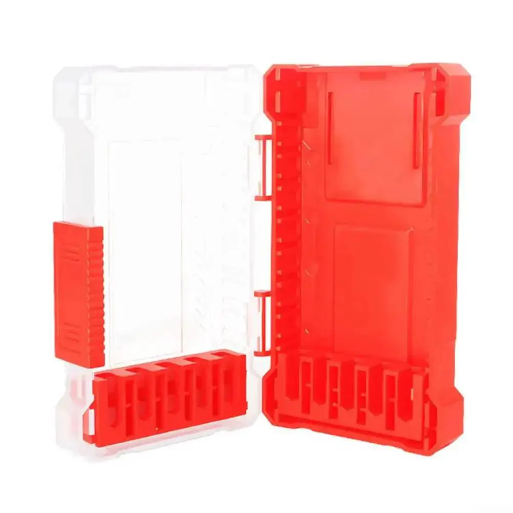 Hex Shank Drill Bit Organizer Case With Quick Release Slots Grab And Go Portable 10 Slot Storage Box In Blue For Bits And Tap Accessories Durable Plastic Bit Holder For Secure Transport And Easy Access - Image 7
