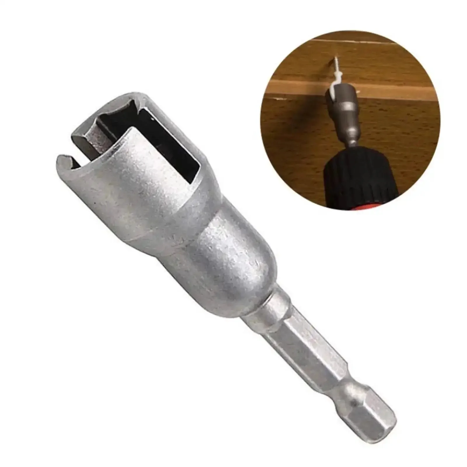 Hex Shank Socket Driver Adapter For Drills And Power Tools Heavy Duty Long Lasting Workhorse Bit Extension Quick Change Fit High Torque Ready Universal Converter For DIY Home Improvement And Hand Tools - Image 5