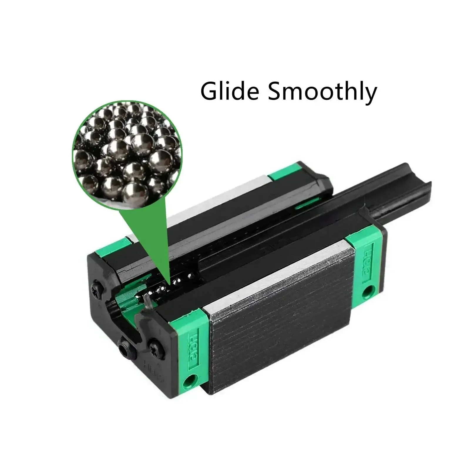 HGR15 Linear Rail Kit 1000mm Set With Two Rails And Four HGH15CA Slider Blocks For DIY CNC Routers Lathes And Mills Built From High Strength Steel For Smooth Precise Motion And Easy Assembly - Image 3