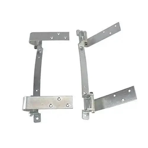 Hidden Door Hinges For 1932 Lowboy Roadster Built Tough Heavy Duty Steel Zinc Plated Concealed Two Hinge Set Rust Resistant For Classic Car Doors 8.13 In Long 18.13 In Tall 0.18 In Thick