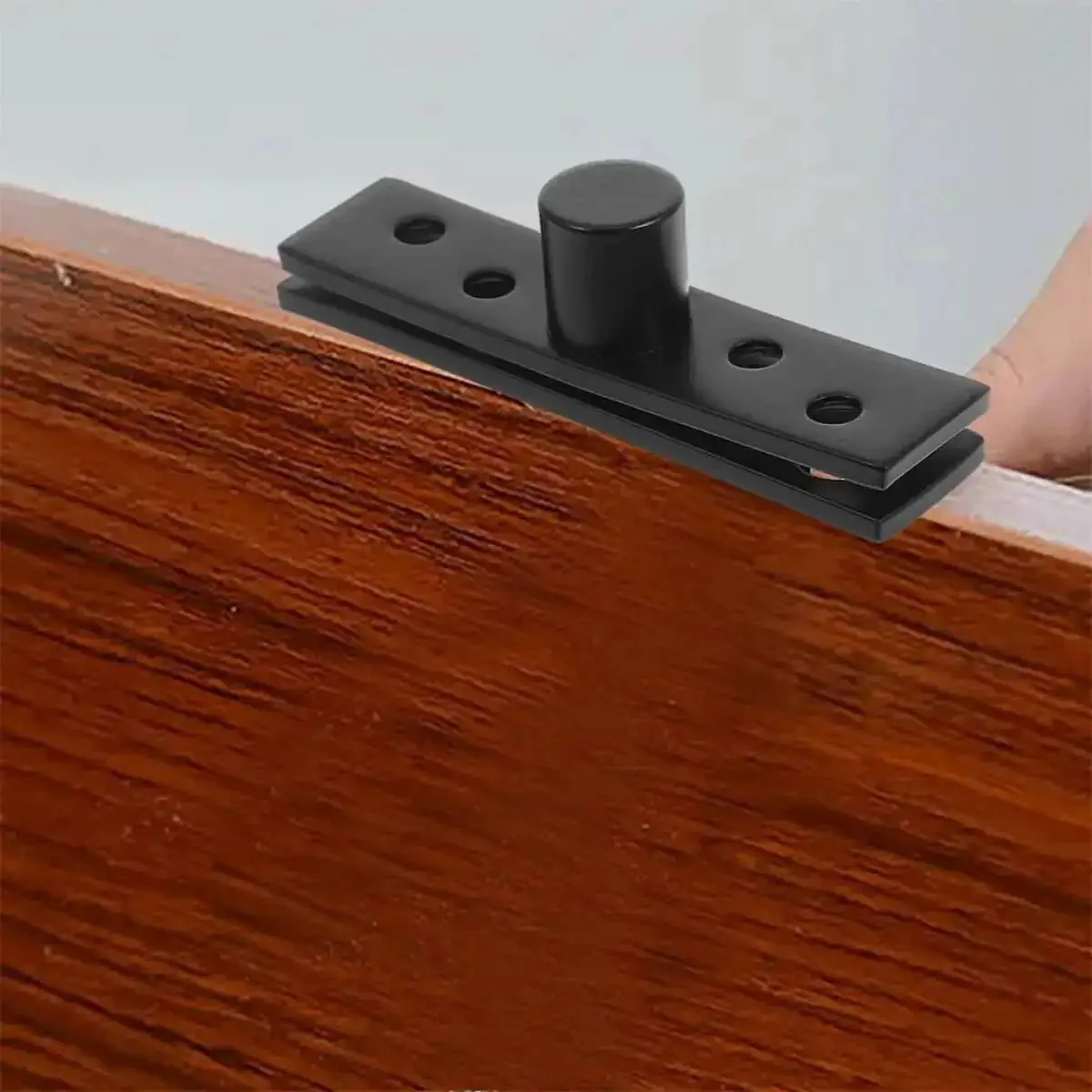 Hidden Door Pivot Hinges 360 Degree Heavy Duty Concealed Floor Pivot For Wooden Cabinets And Secret Doors, Sleek Center Shaft Hardware, Durable Steel, Easy Hidden Mount, Ideal For Hidden Rooms And Modern Cabinets - Image 5