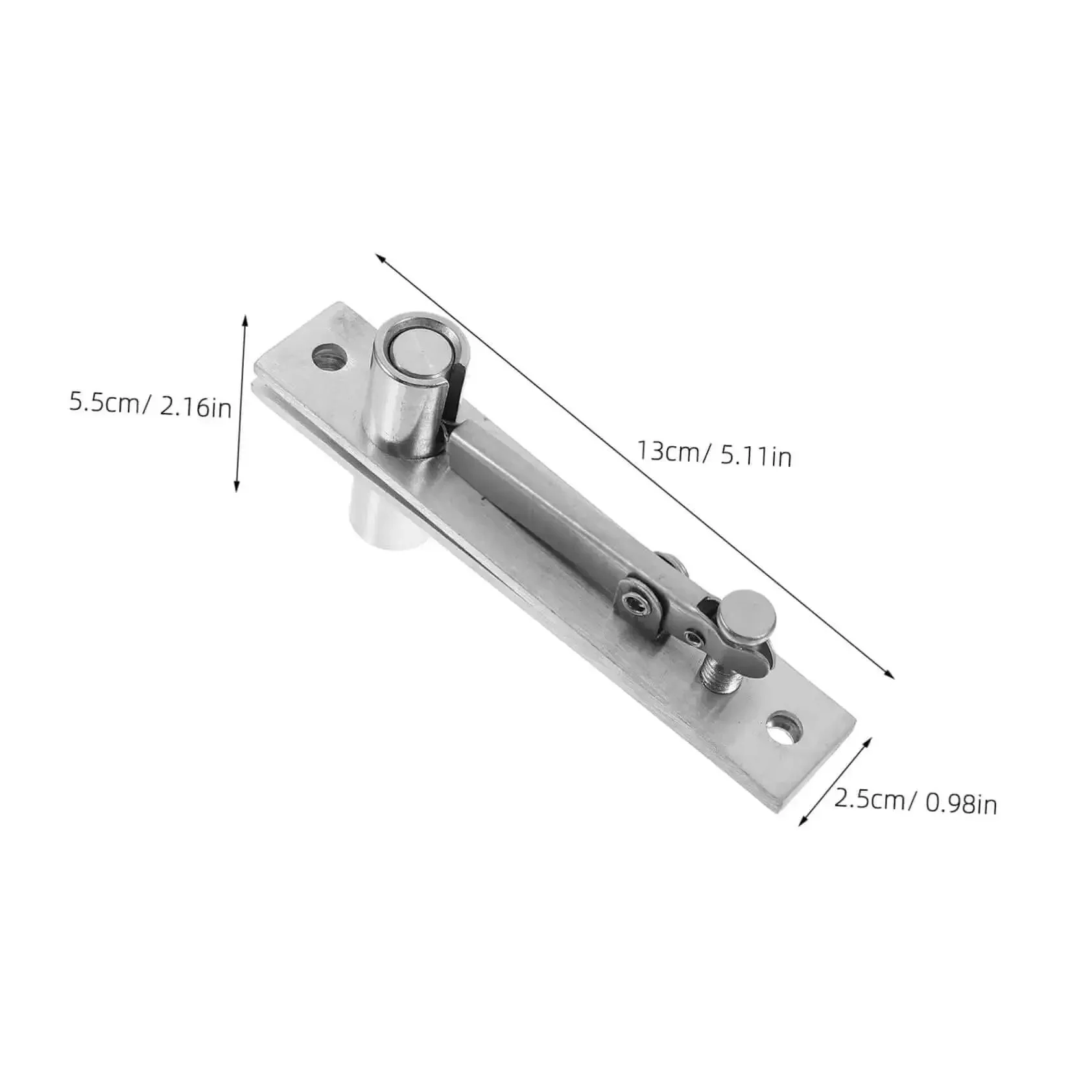 Hidden Pivot Hinge 1Set Heavy Duty Door Hardware With 180 Degree Rotatable Design For Concealed Applications Built To Last Durable And Smooth Swing For Secret Doors Hidden Compartments Cabinets And More - Image 9