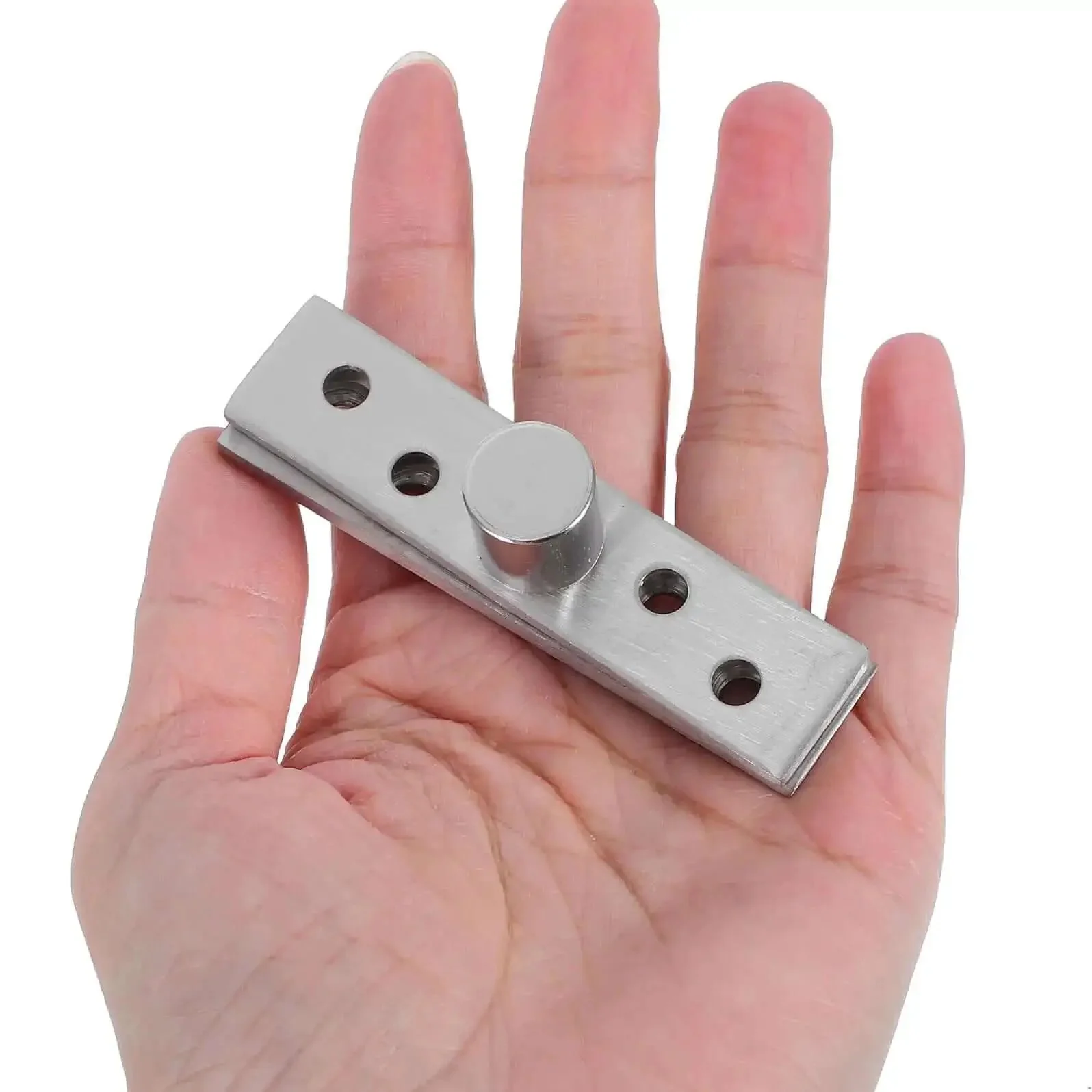 Hidden Rotation Pivot Hinges Set, 360 Degree Concealed Door Shaft For Secret Doors And Cabinets, Stainless Steel, Silent, Heavy Duty Hardware, Two Pack - Image 7