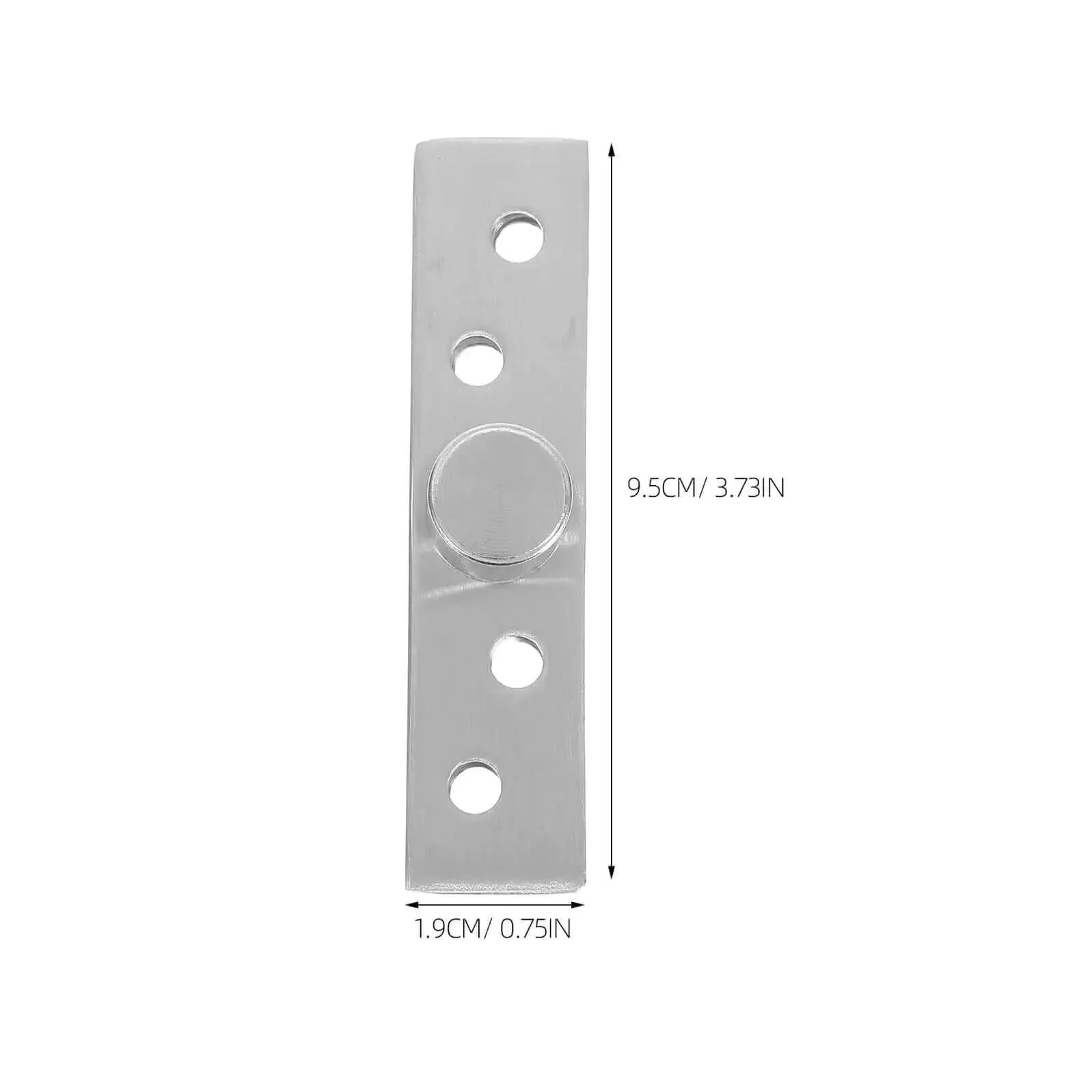 Hidden Rotation Pivot Hinges Set, 360 Degree Concealed Door Shaft For Secret Doors And Cabinets, Stainless Steel, Silent, Heavy Duty Hardware, Two Pack - Image 9