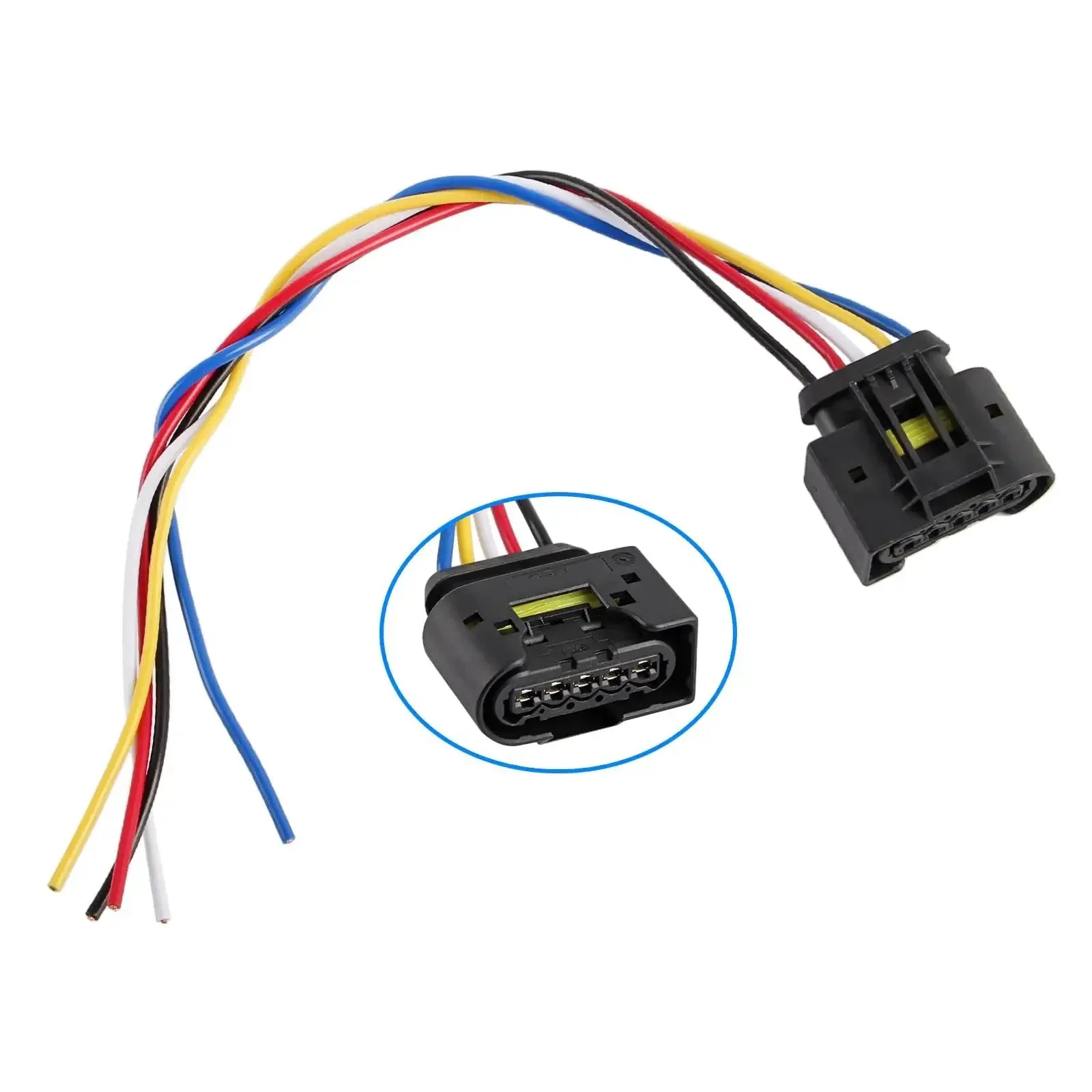 High Conductivity Fuel Pump Connector Wiring Harness Replacement 72182609365 For Dodge Challenger Charger Magnum Chrysler 300 2005-2023 With Copper Core Wire To Ensure Stable Power Supply And Easy Install