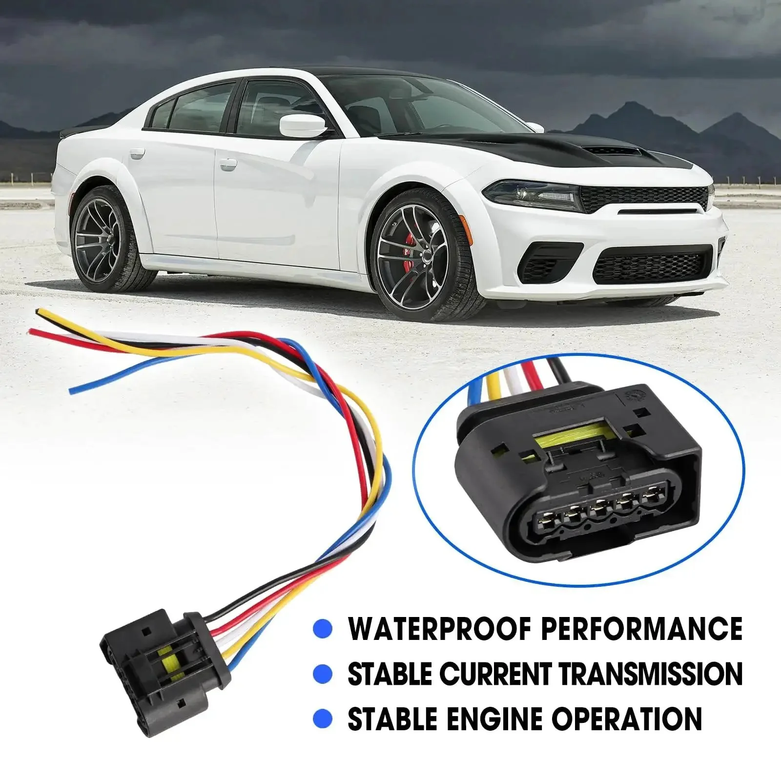High Conductivity Fuel Pump Connector Wiring Harness Replacement 72182609365 For Dodge Challenger Charger Magnum Chrysler 300 2005-2023 With Copper Core Wire To Ensure Stable Power Supply And Easy Install - Image 4