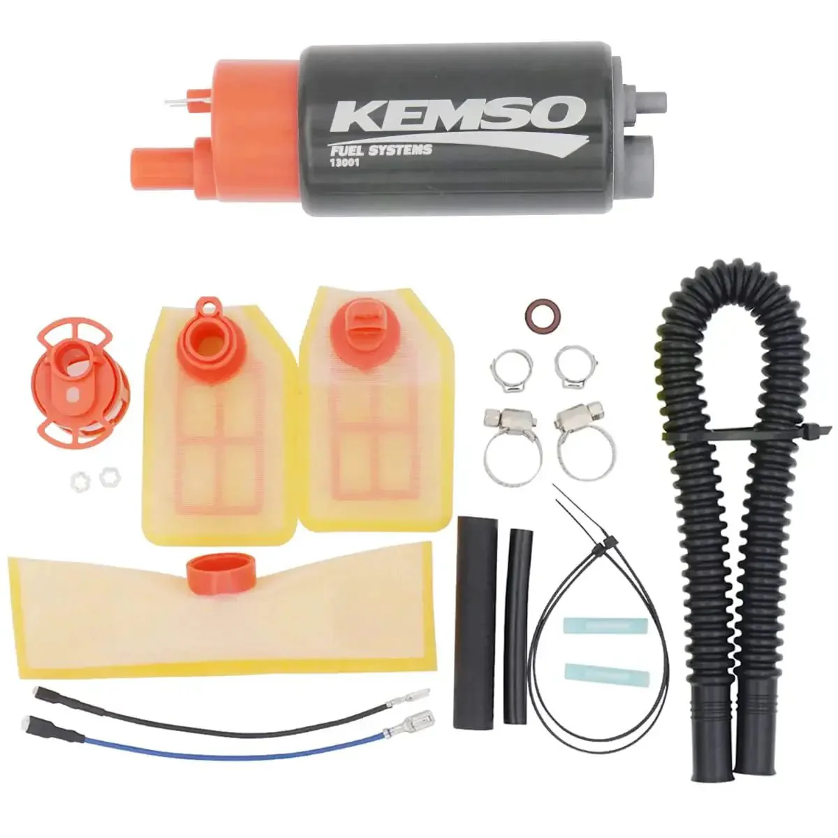 High-Flow In-Tank Fuel Pump For Polaris RZR 170 2015-2023, Sportsman 110 2016-2023, Outlaw 110 2016-2023 Replacement With 200LPH, Ethanol Compatible, 125.8 PSI Bypass, Serialized Lifetime Pump Body And USA Tech Support