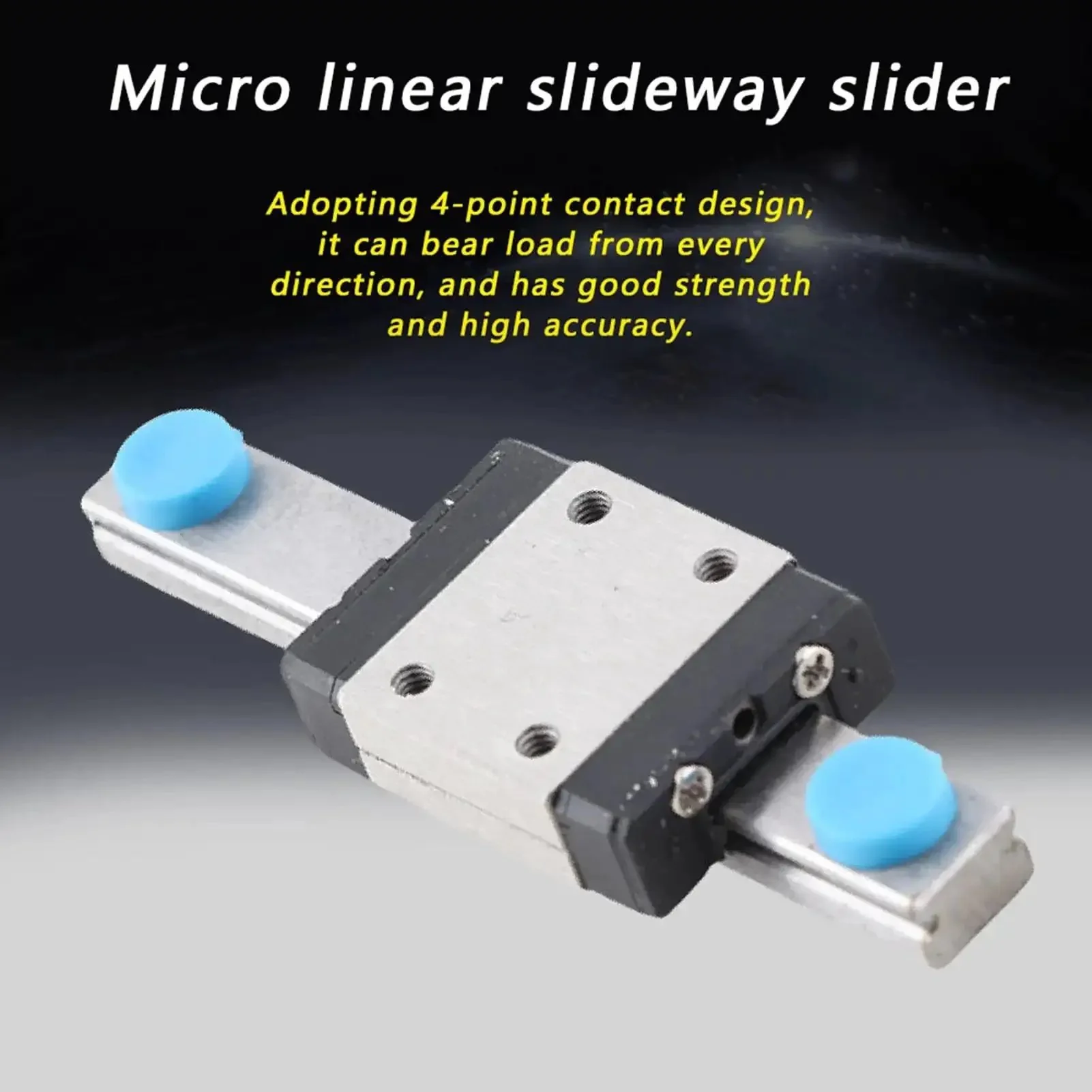 High Performance Linear Rail Guide LWL7B 70mm With Sliding Block For DIY 3D Printers And CNC Machines Maker Friendly Self Lubricating Design With Quick Oil Ports Low Maintenance Precision Motion System For Smooth Accurate Movement - Image 5