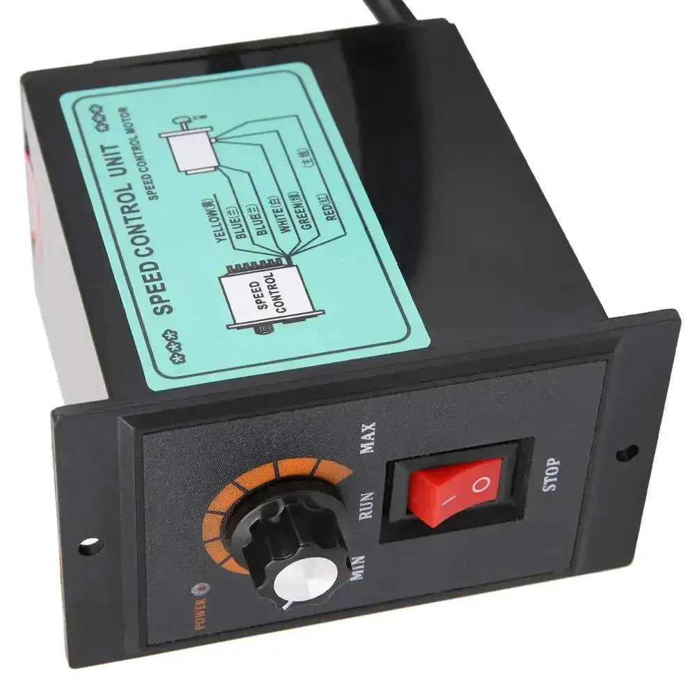 High Precision PWM Variable Frequency Motor Speed Controller 220V AC 50 60Hz Quick Response 400W For Precise Motor Speed Control In Packaging Printing Food Electronics Medical Clothing Industries - Image 3