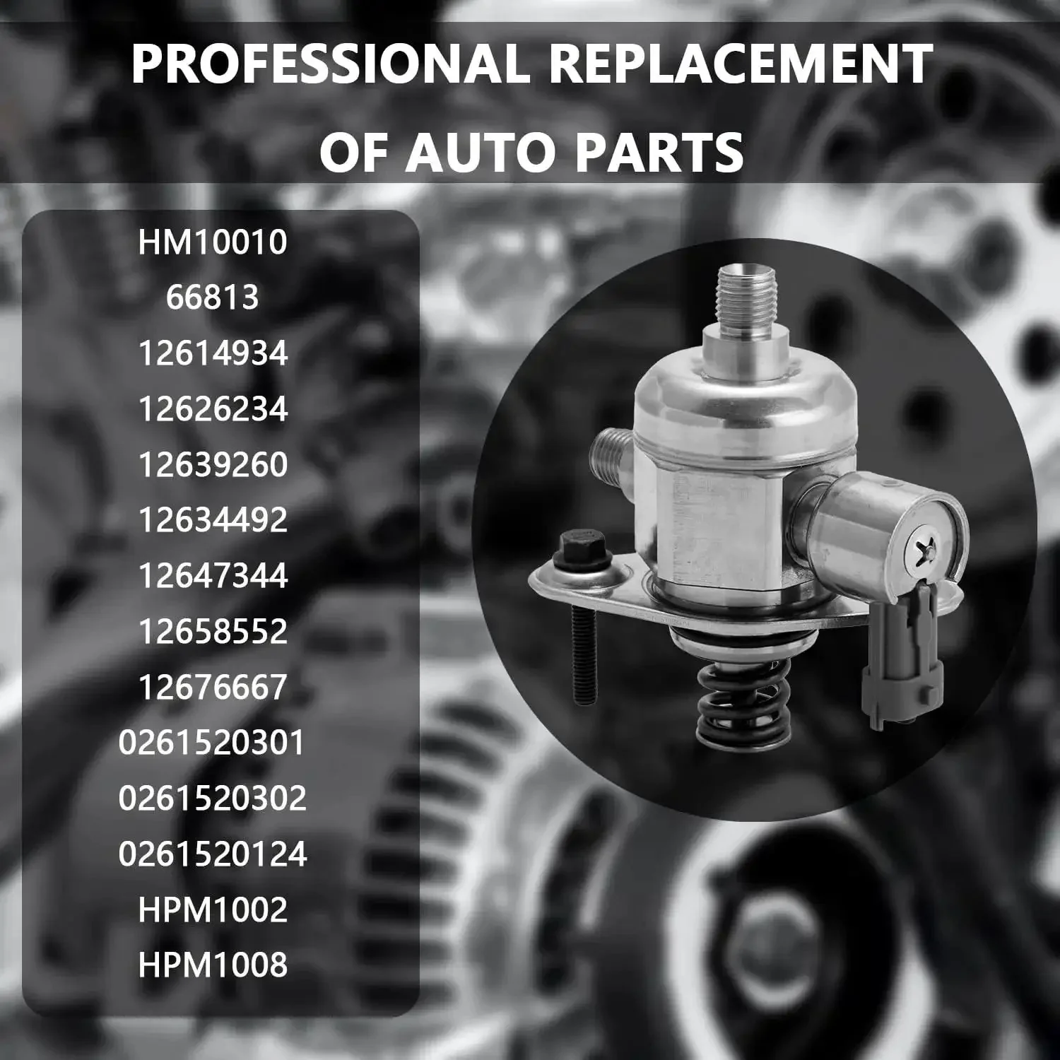 High Pressure Fuel Pump Drop In Replacement Direct Fit For Chevrolet Camaro Traverse GMC Acadia Acadia Limited Buick Enclave Lacrosse Allure Cadillac CTS STS Saturn Outlook OE Grade Performance And Reliable Fuel Delivery - Image 5