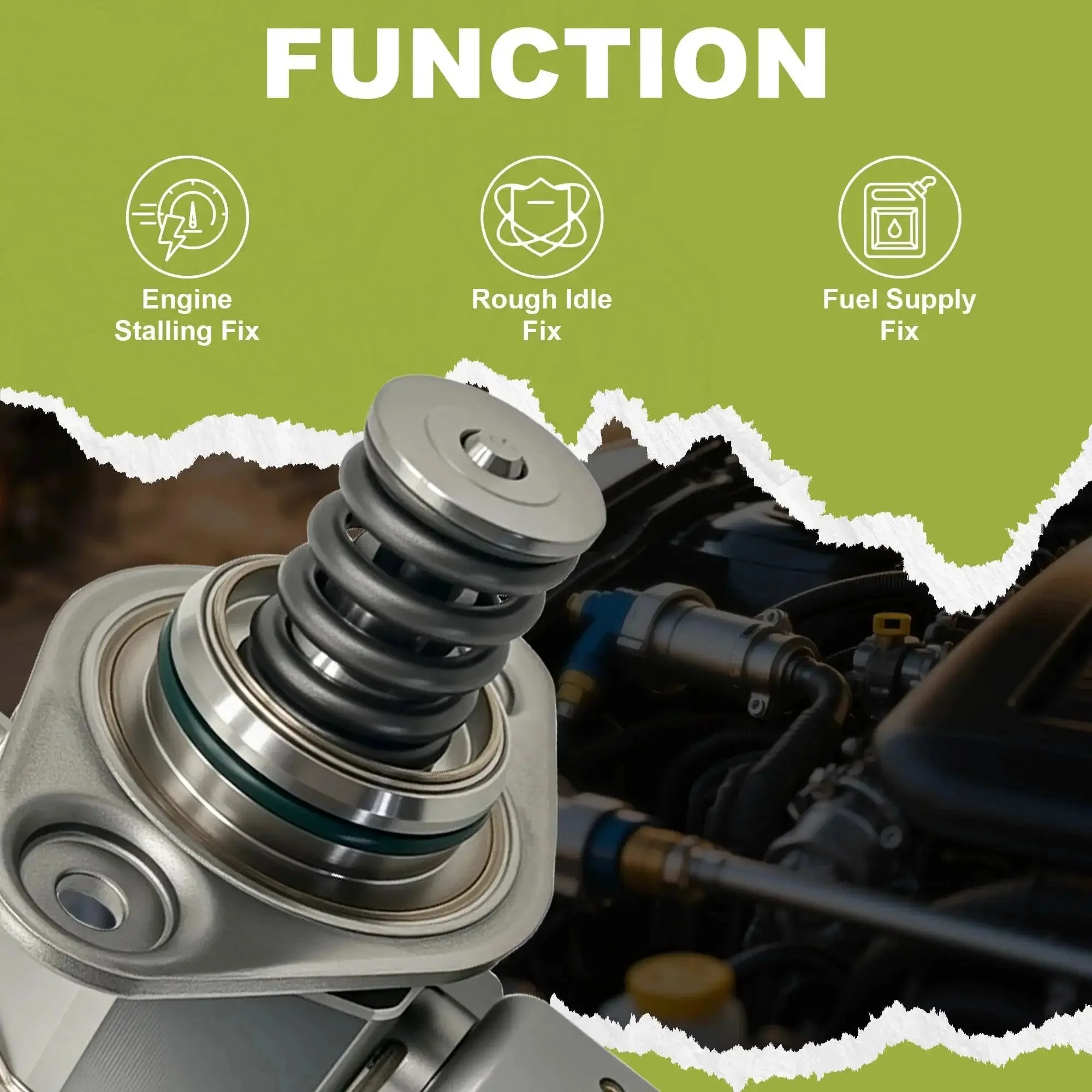 High Pressure Fuel Pump For Ford Focus 2.0L 2013-2018 Police Sedan Escape Fusion Taurus Edge Explorer Lincoln MKC MKT MKZ AG9Z-9350-B M73123 Replacement Part With Easy Install And Plug And Play - Image 3