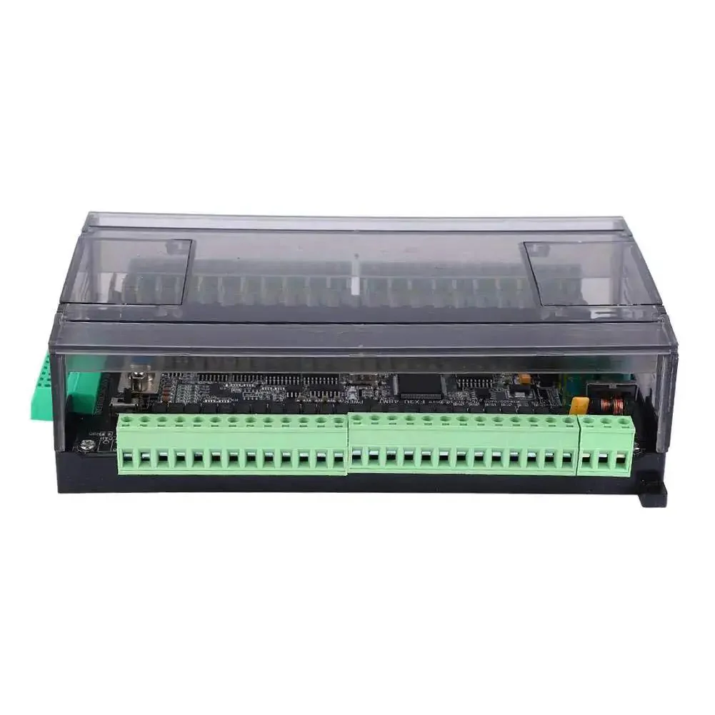 High Speed 24 Channel PLC Control Board With 24V 1A Power And 24 Input 24 Output For Industrial Automation Text Screen Ready To Roll Durable Build And Easy Interface For Real Time Control