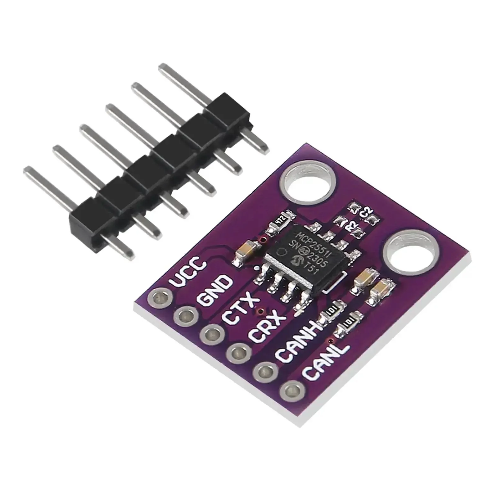 High Speed CAN Bus Interface Module With MCP2551 Transceiver, 6 Pack, ISO 11898 Compliant Protocol Controller Board For DIY Auto And Industrial CAN Projects, 24V Ready - Image 4