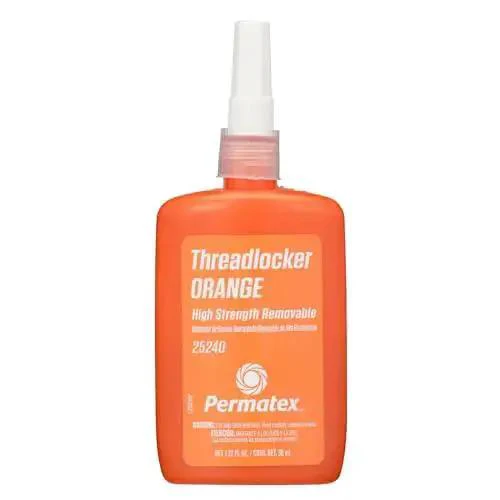 High Strength Removable Orange Threadlocker Liquid For Automobiles And Motors 36 Ml 3X Stronger Than Blue Stays Put In High Vibration Removable With Hand Tools For Easy Maintenance And Quick Repairs - Image 3