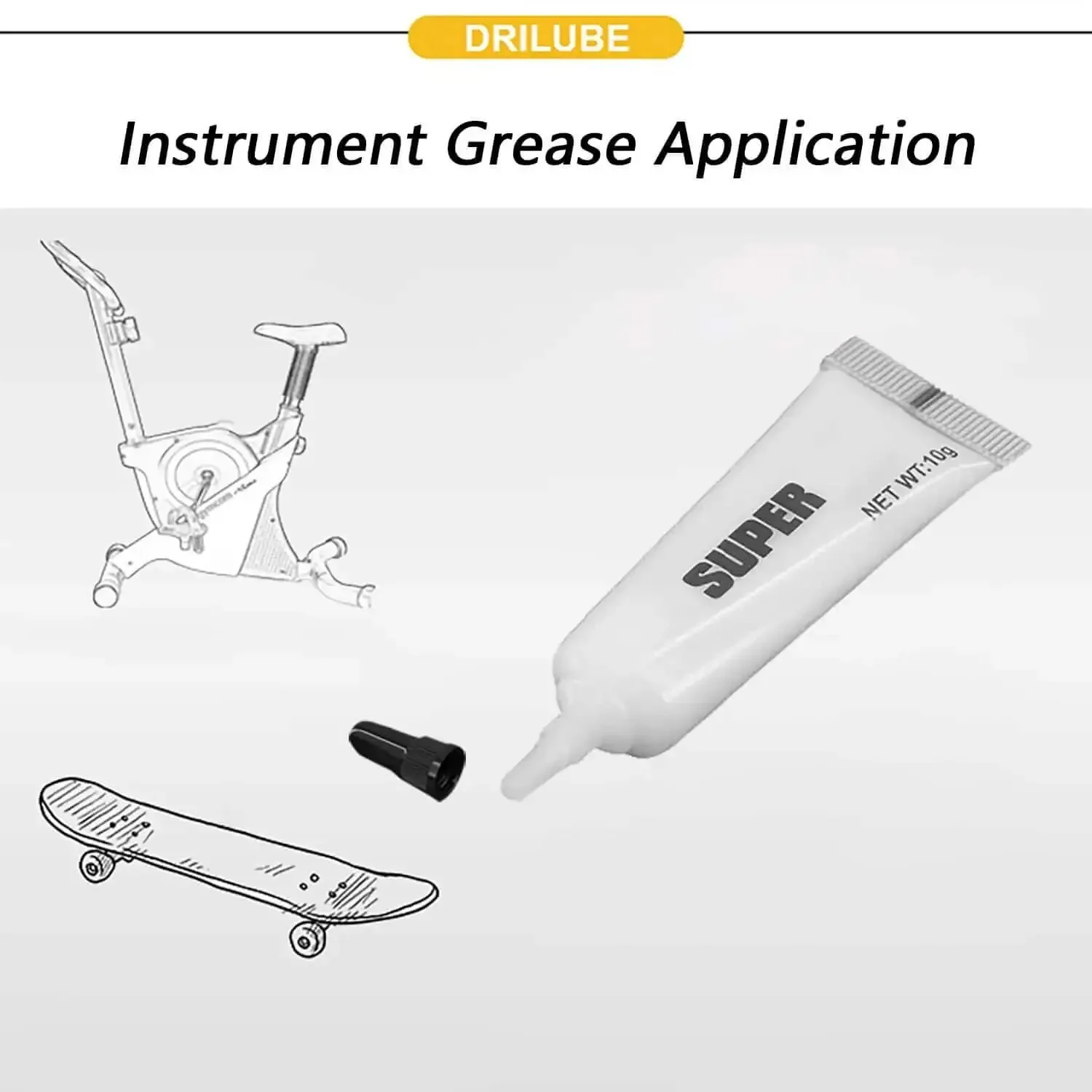 High Temp 3D Printer Gear Grease To Cut Noise And Beef Up Performance On Ender 3 S1 Prusa MK4 CR10 Linear Rails CNC Machines And Electric Motors Low Friction For Smooth Quiet Operation - Image 4