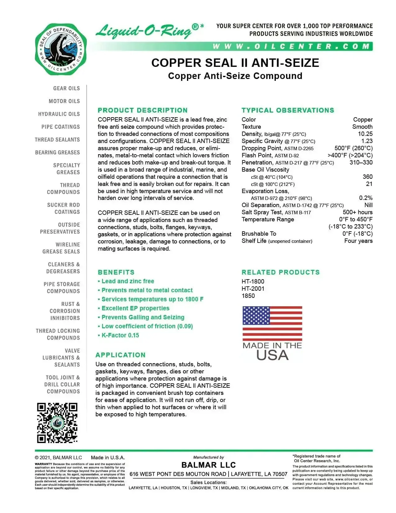 High Temp Copper Anti Seize Lubricant 1800F For Spark Plugs Exhaust Manifolds Bolts And Brakes Prevents Seizing And Corrosion USA Made 8oz Multi Purpose Assembly Lubricant That Works Like A Champ - Image 2