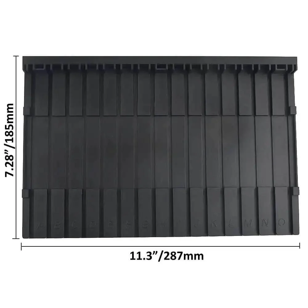 Hobby Parts Organizer Rack And Folding Shelves Stand For Model Kit Build Plastic Tool Holder And Part Tray Space Saving Storage For Miniatures And Paints 29x18cm - Image 4