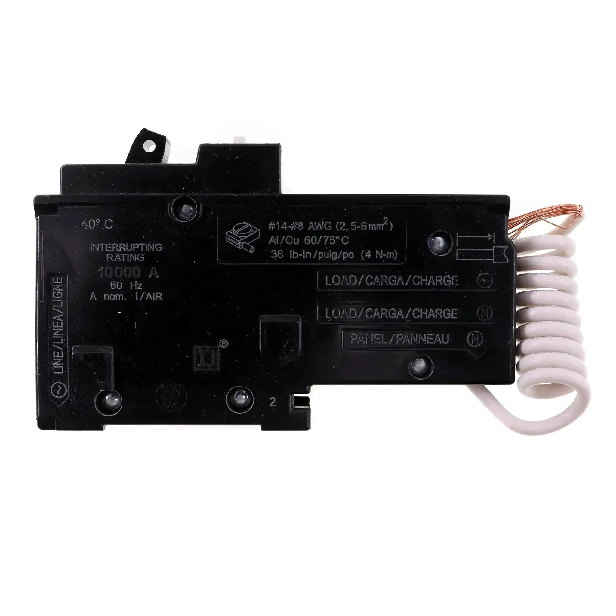 HOM115CAFI Miniature Circuit Breaker 1 Pole For Home Panels With Fast Trip Safe Reliable Power Control Plug And Play Ready Compact Install Durable Electrical Breaker For Household Wiring And DIY Projects - Image 2