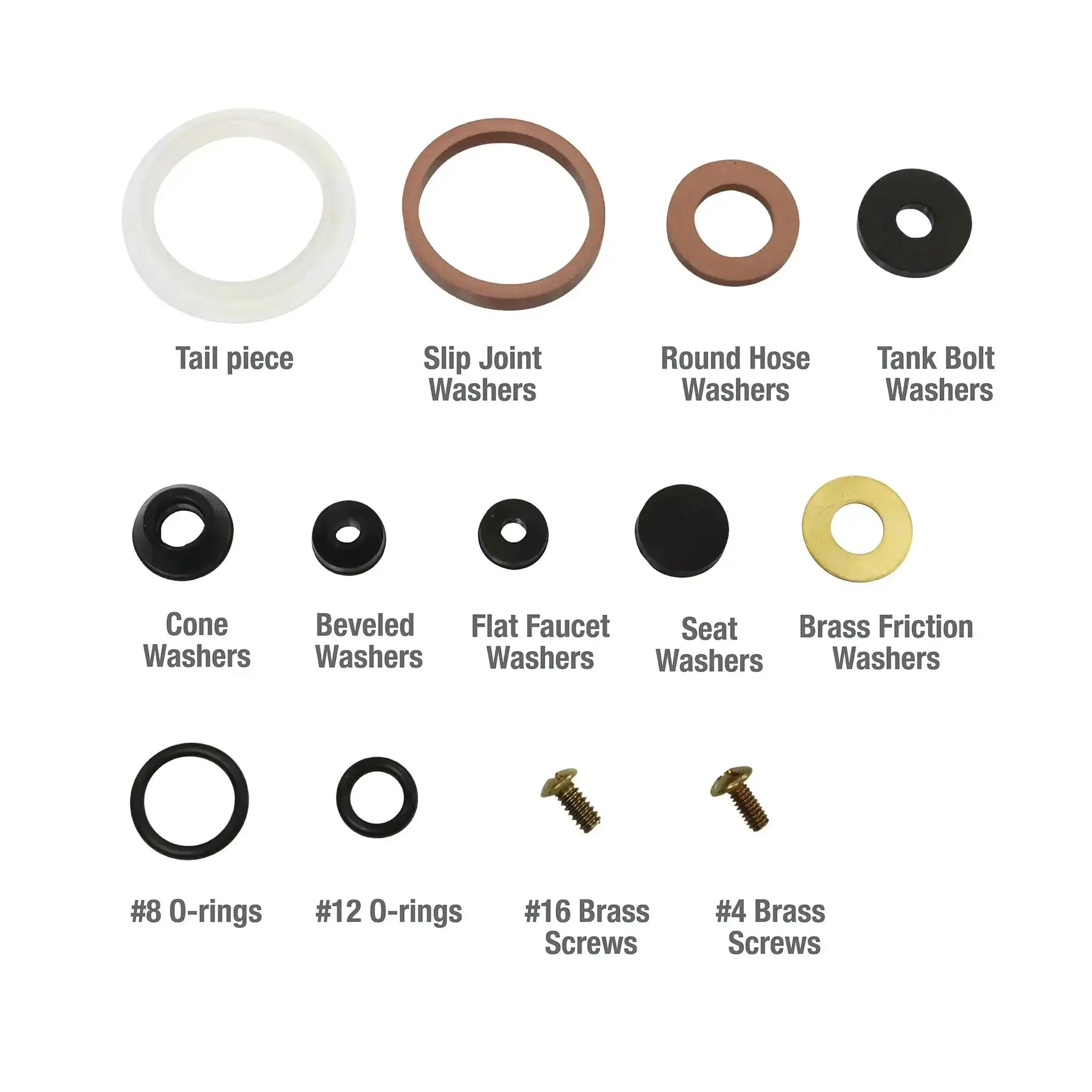 Home Washer Repair Kit With 42-Piece Rubber Washer Set, Varied Metric And Inch Sizes For Leaks And Quick Fixes, A Must-Have All-In-One Household Plumbing Tool Kit For Easy DIY Repairs - Image 4