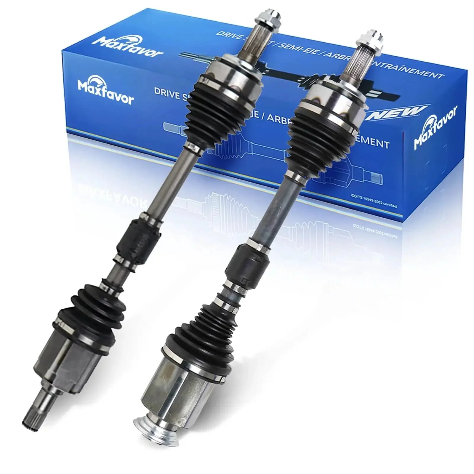 Honda Civic Front CV Axle Assembly 2014 2015 1.8L Auto Tranny FWD EX EXL HF LX SE Sedan Hatchback Left Right Driver Passenger Side CV Joint Shaft Direct Fit