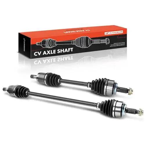 Honda Civic Front CV Axle Shaft Assembly Pair Beefed Up Heavy Duty Direct Fit For 2006 Through 2015 1.8L L4 Automatic Transmissions Includes Driver Side And Passenger Side Reliable OE Style Replacement For Smooth Power Delivery - Image 2