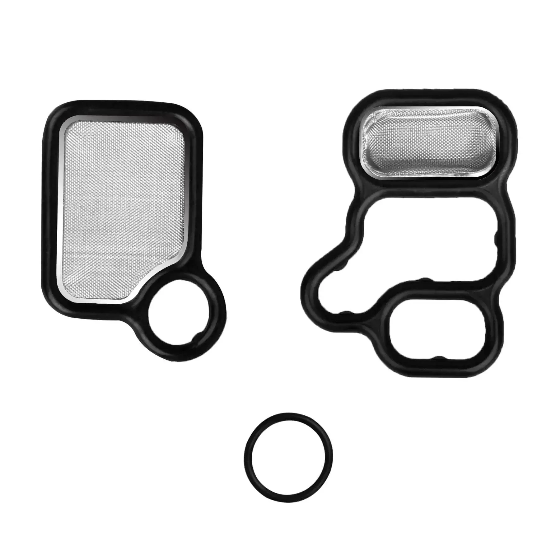 Honda VVT Solenoid Gasket And Valve Cover Set For Civic Accord CR V Element Fit And Acura RSX TSX, Anti Oil Leakage Gasket Kit For 2003 2012 2.0L Engines Including Type S, Easy Install, Great Bang For Your Buck