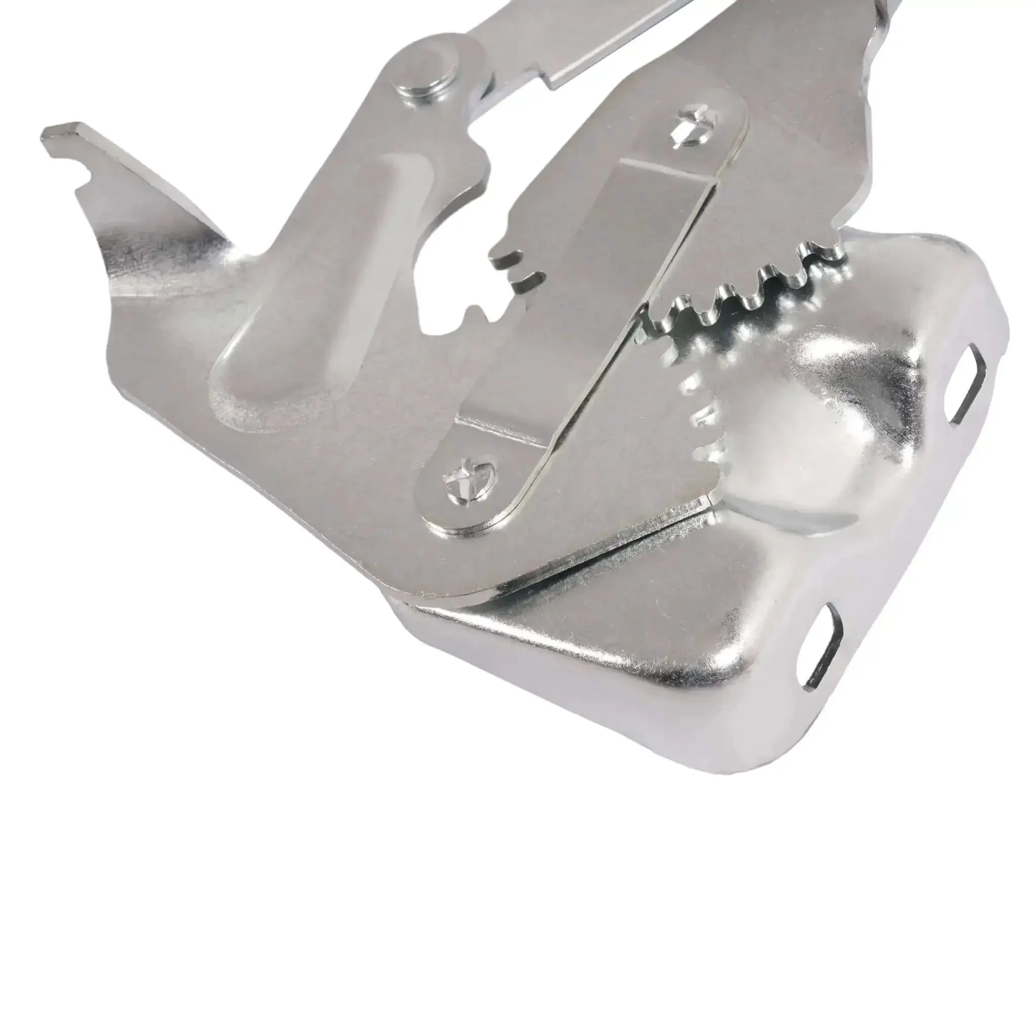 Hood Hinge Pair For 1955 Chevy Bel Air Nomad One Fifty Two Ten Cars With Steel Construction And Galvanized Silver Finish Durable OEM Style Fit For Classic Bel Air - Image 5
