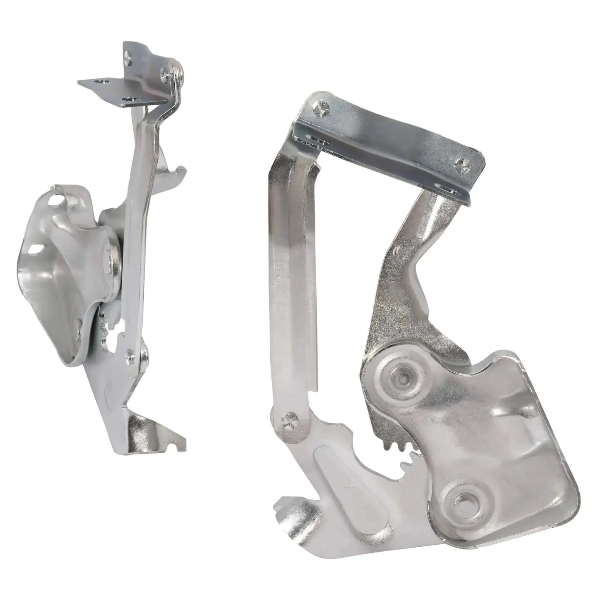 Hood Hinge Pair For 1955 Chevy Bel Air Nomad One Fifty Two Ten Cars With Steel Construction And Galvanized Silver Finish Durable OEM Style Fit For Classic Bel Air - Image 7