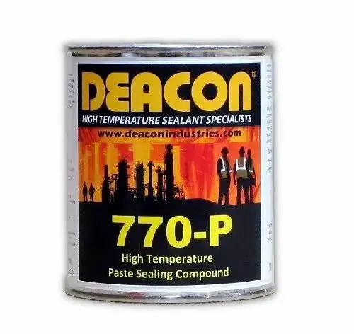 Hot Temp Paste Sealant For Threads And Gaskets, 200 Degree F To 950 Degree F, 1 Pint, Heavy Duty Metal To Metal Sealant For High Pressure Steam, Liquids, Hydrocarbons And Solvents