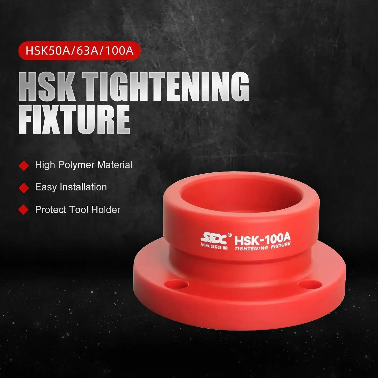 HSK50A Tool Holder Tightening Fixture For Universal CNC Equipment With Aluminum Alloy Construction Easy Install Rock Solid Grip High Torque Capacity Tool Holder Protection And Anti Skid Lock For Secure Tooling - Image 9