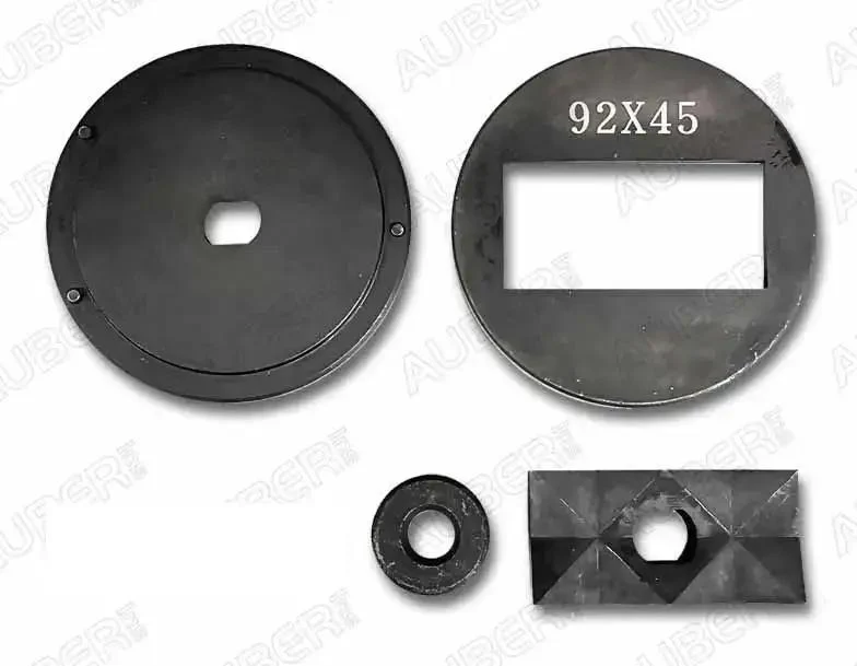 Hydraulic Knockout Punch And Die Set For 1/8 DIN (45x92mm) With 16mm Draw Stud And UNF 3/4-16 Threads, Compatible With Hydraulic Drivers And SMD-200 Controller, Ideal For Electrical Panels And Industrial Wiring - Image 3