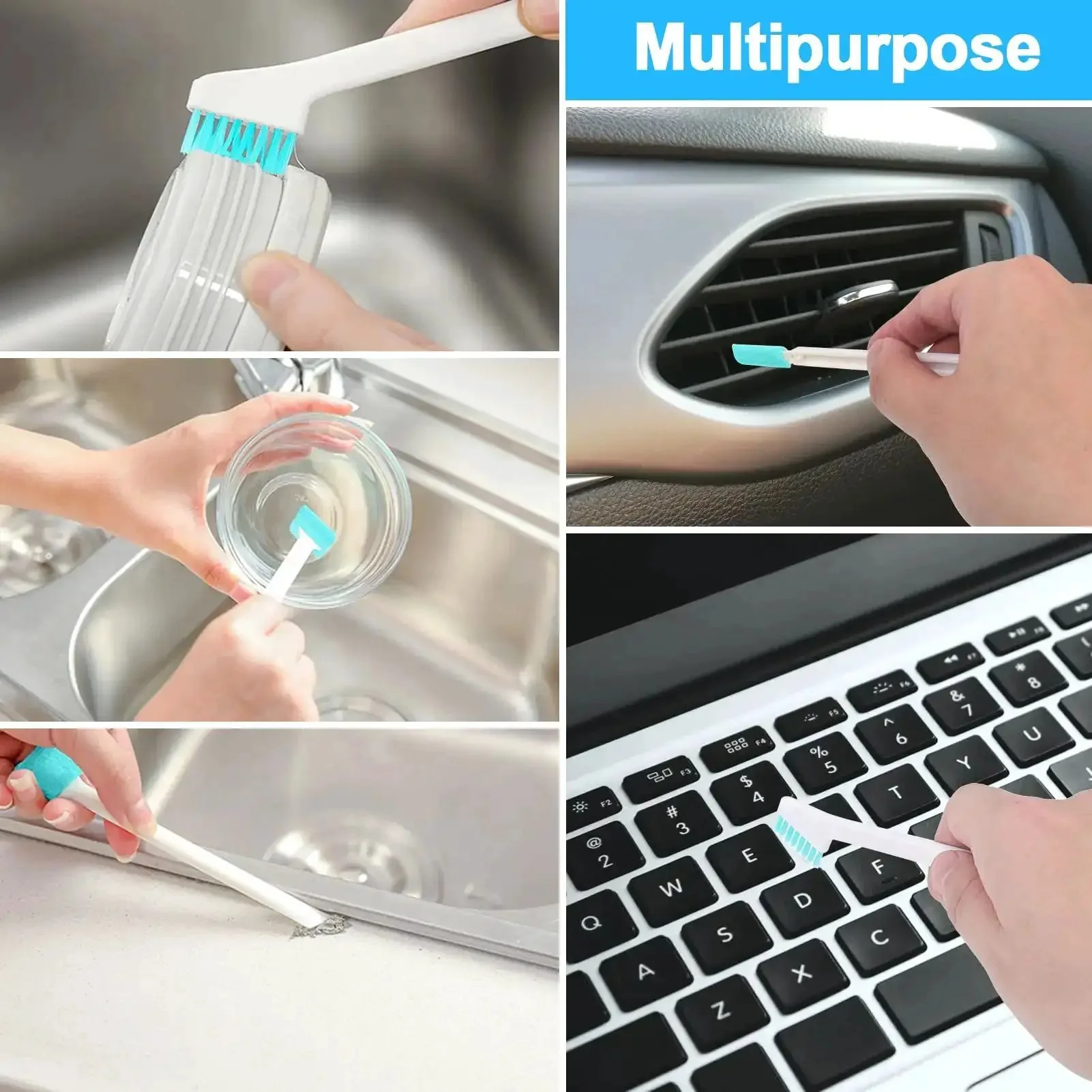 Ice Maker Cleaning Brush Kit For Countertop Machines No Fuss Deep Clean With 2 Extra Long Pipe Cleaners And 8 Small Crevice Brushes For Deep Reach Tight Spaces And Easy Cleaning - Image 4