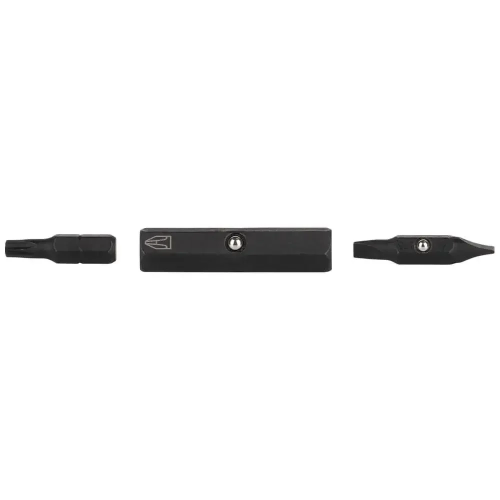 Impact Rated 11-in-1 Multi Bit Screwdriver And Nut Driver With Phillips Slotted Square And Torx Bits, Converts To Four Nut Driver Sizes, Interchangeable Components Built For Drill And Driver Use, All Purpose Heavy Duty Tool - Image 6