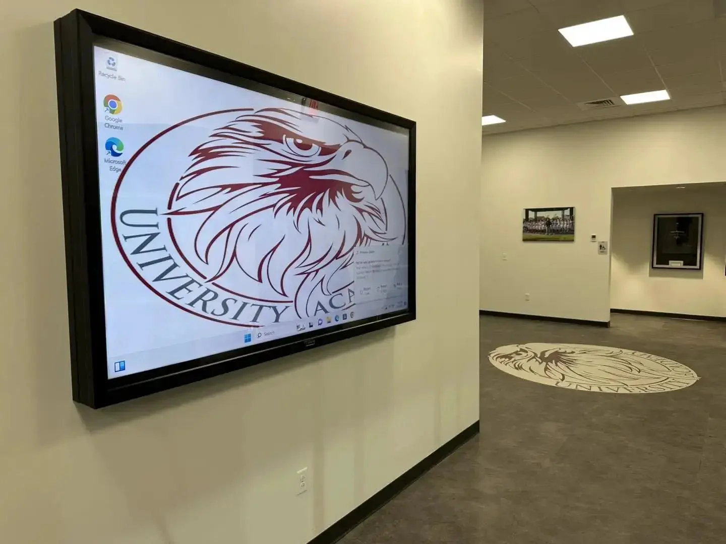Indoor TV Enclosure For 42 To 50 Inch Screens Built Like A Tank With Shatterproof Front Panel, Security Locking System, And Temperature Control, Heavy Duty Powder Coated Aluminum Display Case For Home, Office, Or School - Image 2