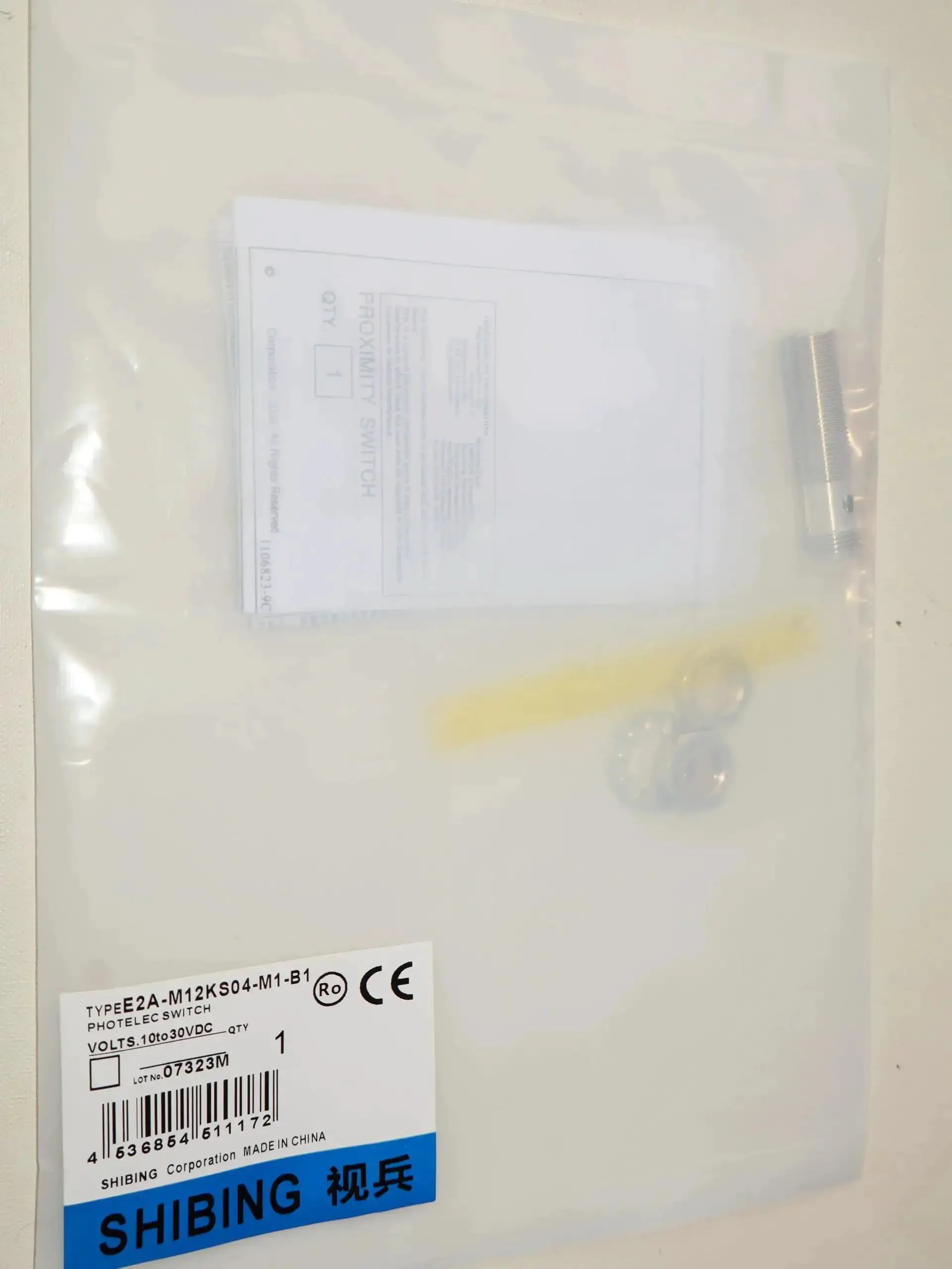 Inductive Proximity Sensor Switch 12-24VDC, 3-Wire PNP-NO, Shielded M12 Sensor With 4mm Sensing Distance, 4-Pin M12 Connector, 200mA Load, A True Workhorse For Industrial Automation Replacement - Image 3