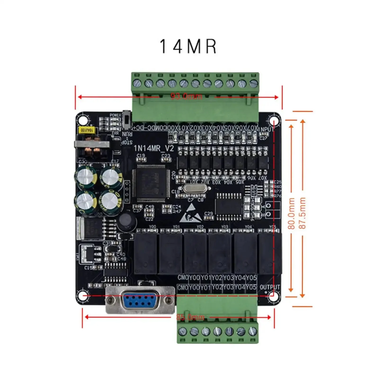 Industrial PLC Controller 24V DC With 8 Inputs And 6 Outputs, Fast 32-Bit MCU, Rock-Solid Reliability, Plug-And-Play Online Monitoring And Storage, Smooth HMI Connection, Relay Output, Compatible With GX Developer And GX Works2 - Image 8