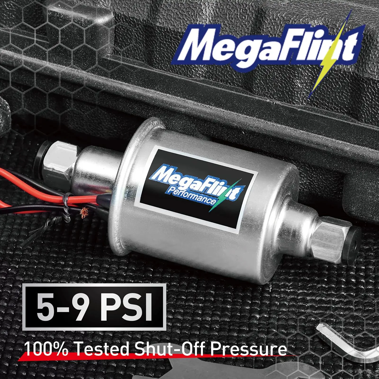 Inline 12V Universal Electric Fuel Pump Low Pressure Five To Nine PSI For Gas And Diesel, Delivers Thirty GPH, Five Sixteenth Inch Inlet And Outlet, Draws One To Two Amps, Fuse Rated Twelve Amps, Crossreferences E8012S EP12S FD0002 P60430 6414671 - Image 7