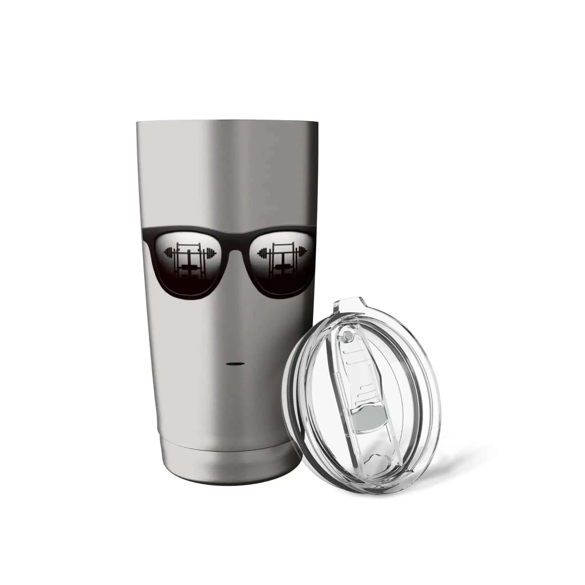 Insulated Stainless Steel Tumbler For Gym Sessions Dual Wall Keeps Drinks Hot Or Cold BPA Free Leak Proof Lid Brushed Steel Ideal For Workout Fans And Gym Kings And Queens On The Go - Image 4