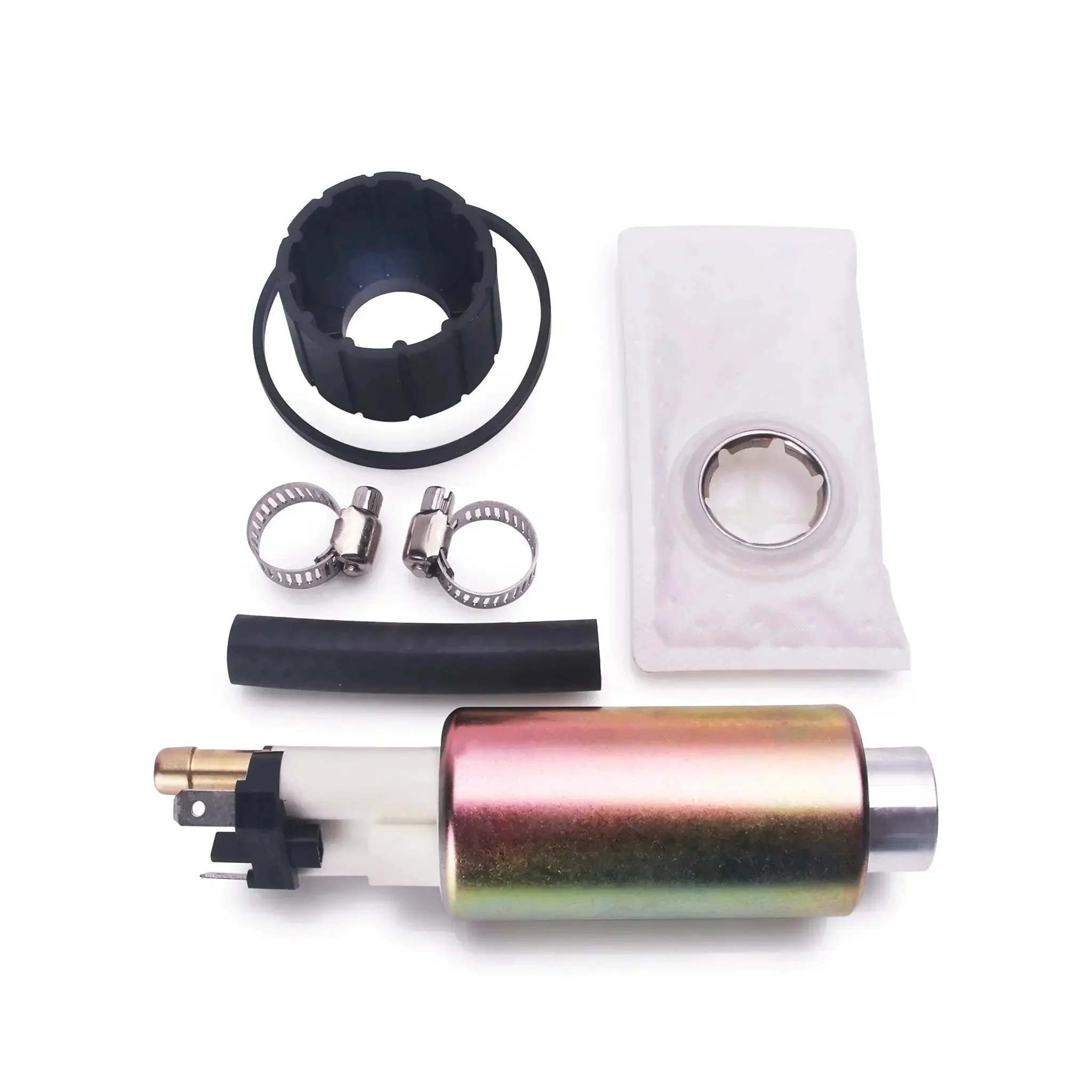 Intank Fuel Pump Core With Installation Kit 100 LPH 3.0 Bar Drop In Ready For Ford Mustang Ranger Explorer Taurus And Mazda B2300 B3000 B4000 12V DC 38mm Motor Replaces E2044 Core Only 1 Pack