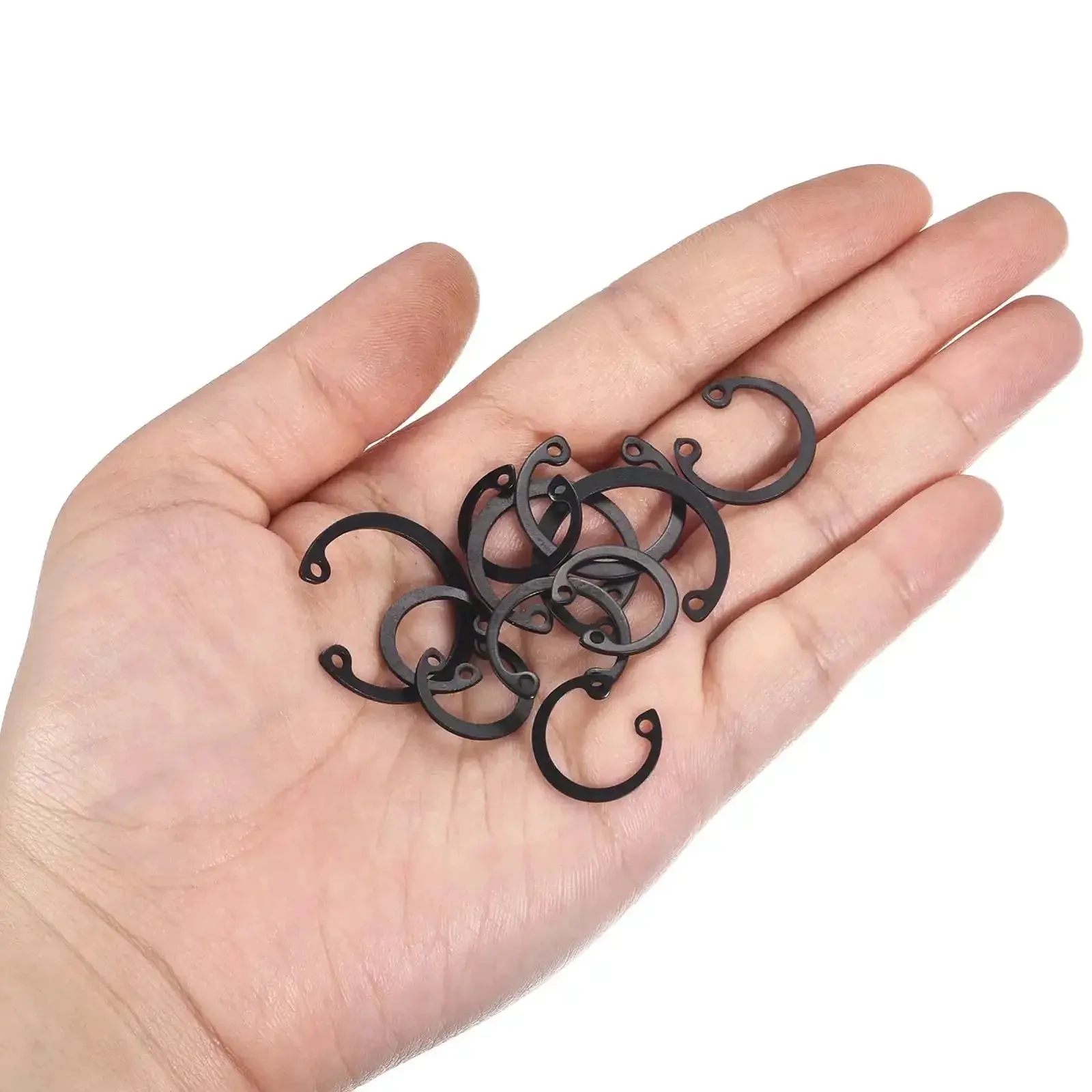 Internal Retaining Ring Circlip All In One Assortment Set 280 Pcs 65Mn Steel Snap Rings In 10 Sizes M8 M10 M12 M14 M16 M18 M20 M22 M24 M26 For Durable Quick Assembly And Flexible Repairs In Auto And Machinery Projects - Image 4