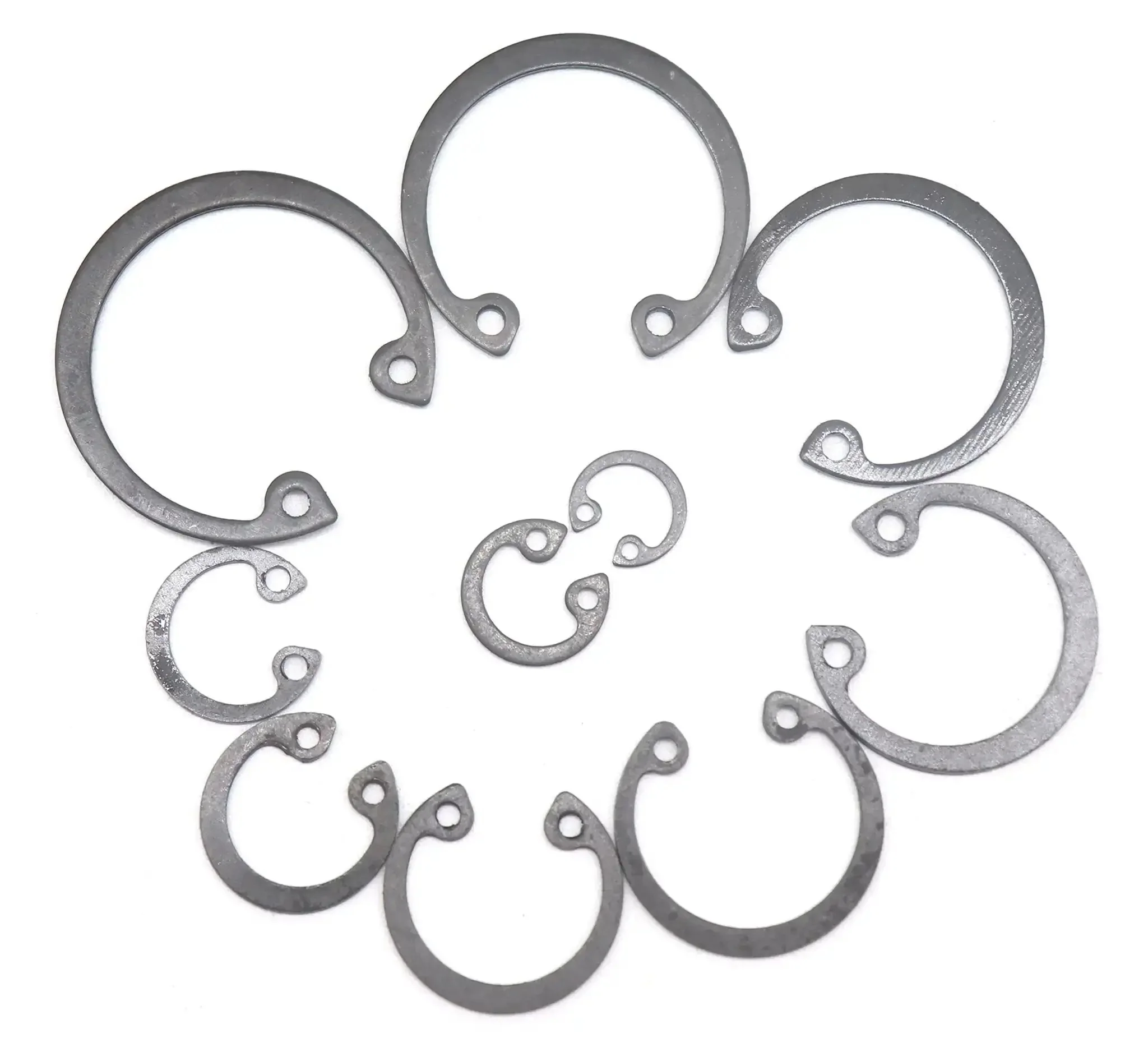 Internal Snap Ring Set 280 Pcs In 10 Metric Sizes Black Alloy Steel C Clips Assortment Kit For Shafts And Machinery Easy Install Handy Pro Grade For The Workshop - Image 4