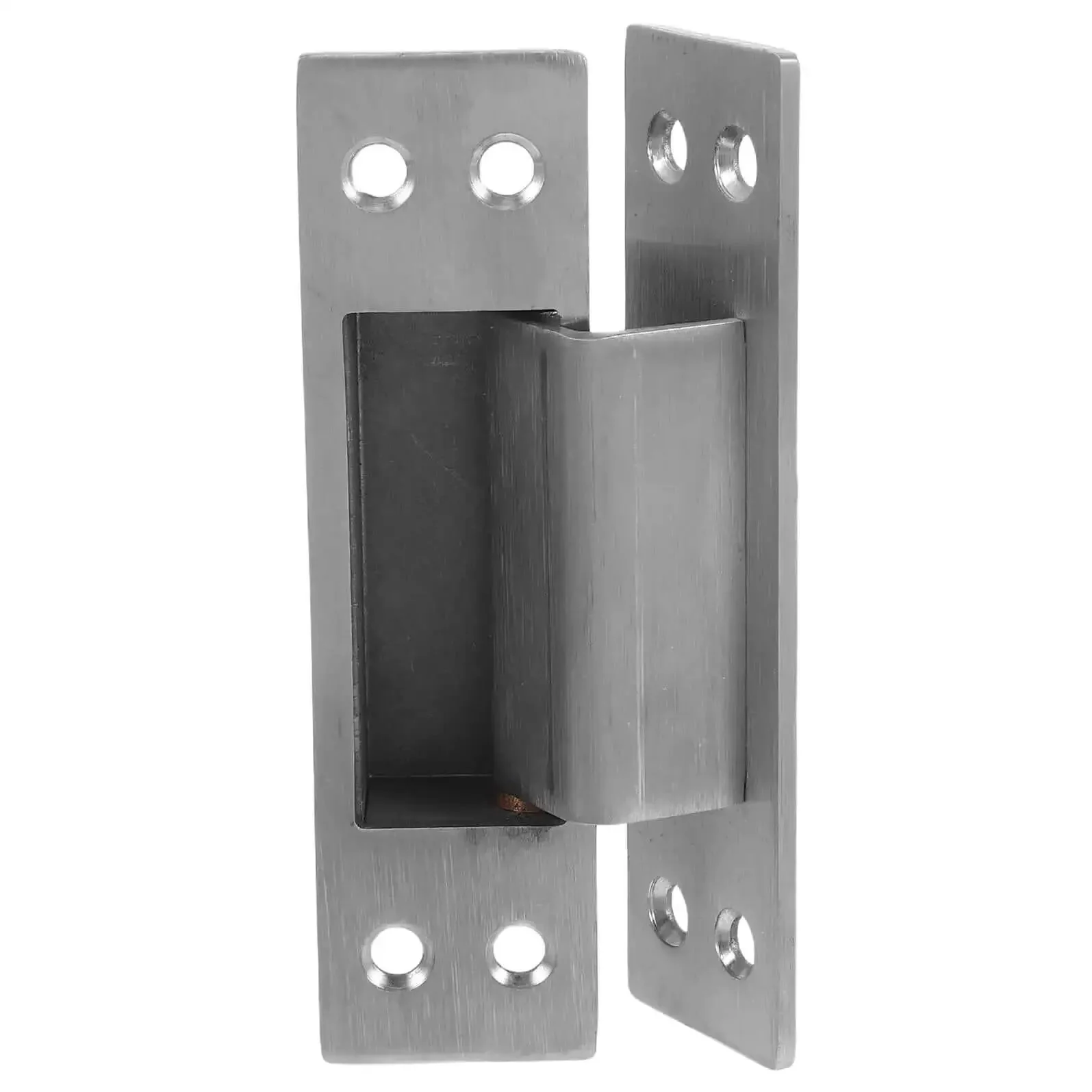 Invisible Concealed Cabinet Door Hinges For Hidden Closets And Bookcases Heavy Duty 5 Inch Square Steel Hinged Hardware Quiet Adjustable Pivot For Secret Doors And Cabinets