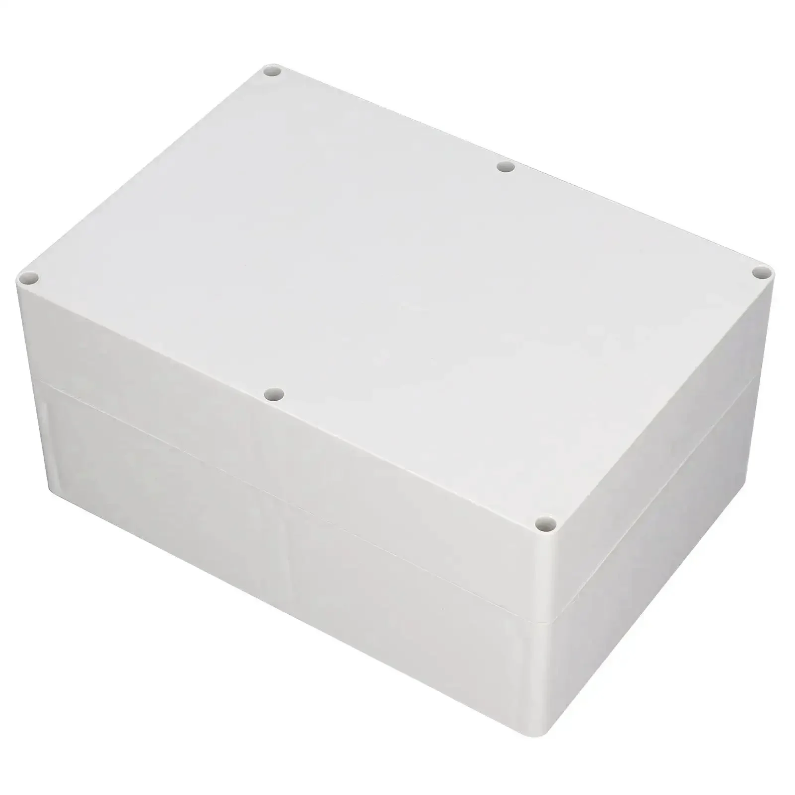 IP65 Electrical Junction Box Heavy Duty Flame Retardant ABS Plastic Enclosure With Screws And Cable For Power Distribution Control Panels At Industrial Construction Sites Outdoor Weatherproof 263x182x125 Mm - Image 2