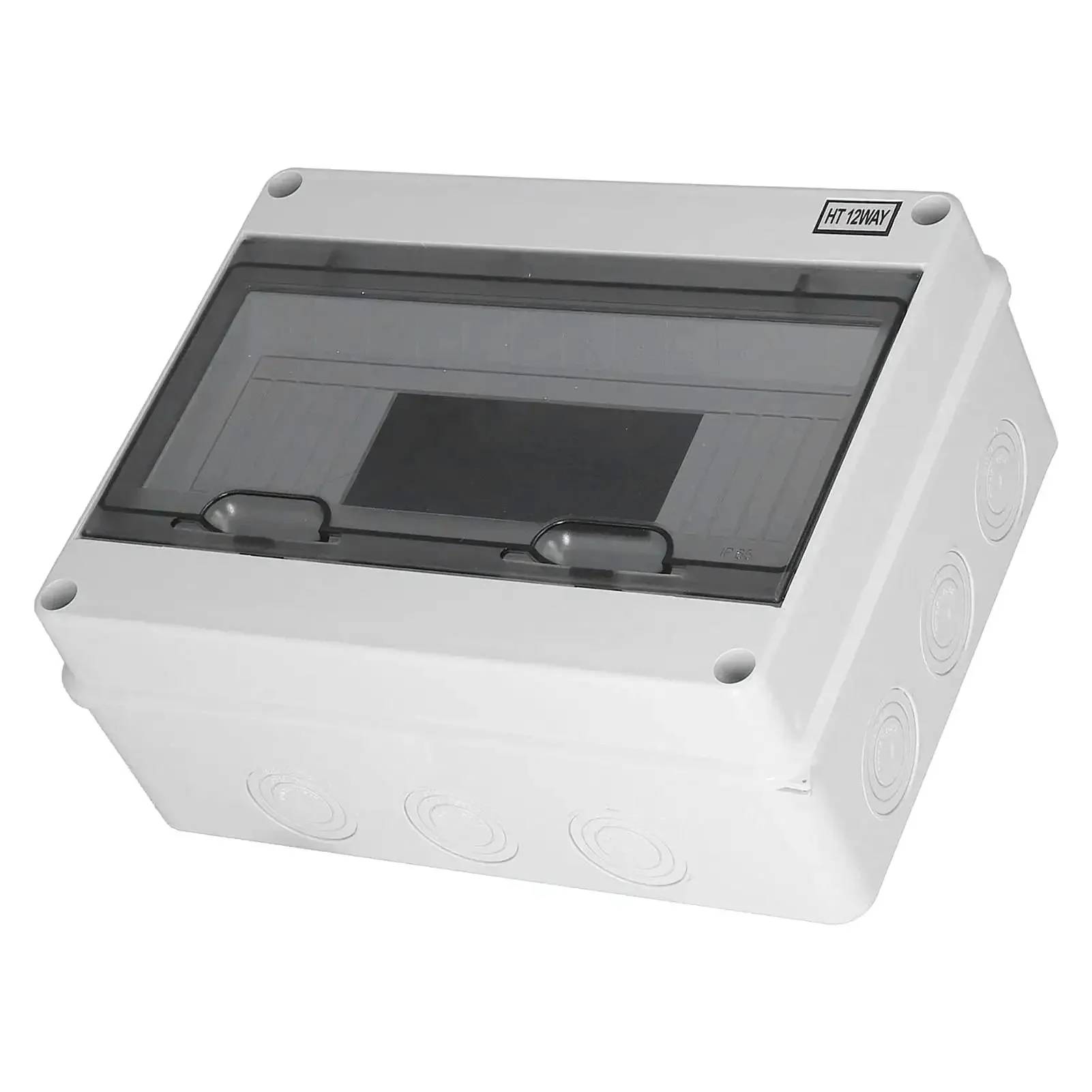 IP65 Waterproof Distribution Box With Transparent ABS Cover, Rugged Electrical Enclosure For Control Panels And Industrial Factories, Built To Last From PC And Rubber Materials, Corrosion Resistant, Easy Cable Entry And Secure Protection - Image 8