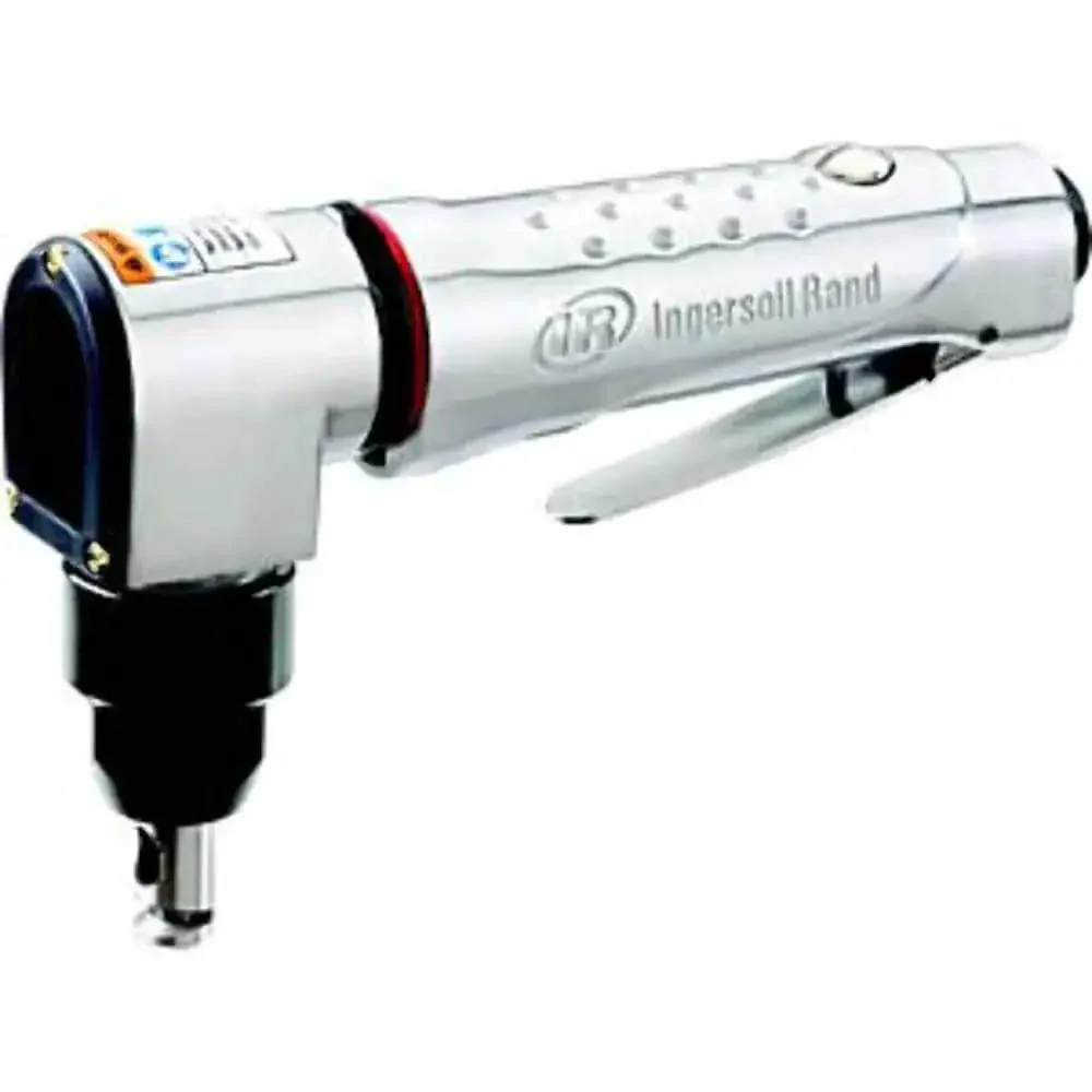 IRT325 325 Heavy Duty Air Nibbler For Sheet Metal Cutting In Auto Body Shops Tin Smithing And Paint Shops, Cuts Quarter Panels Without Edge Distortion, Handles Up To 18 Gauge Steel With Tight Quarter Inch Radius