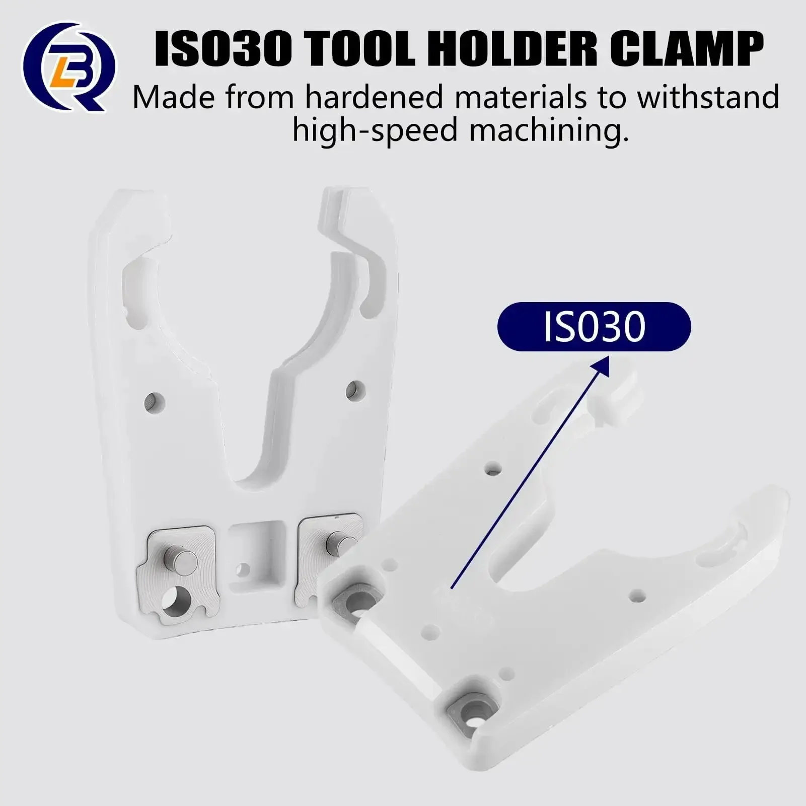 ISO30 Tool Holder Clamp For CNC Machines ATC Fork Claw With Flame Proof Rubber 5 Pack Pro Grade Tool Clamp Built For Milling Mold Making And CNC Machining - Image 3
